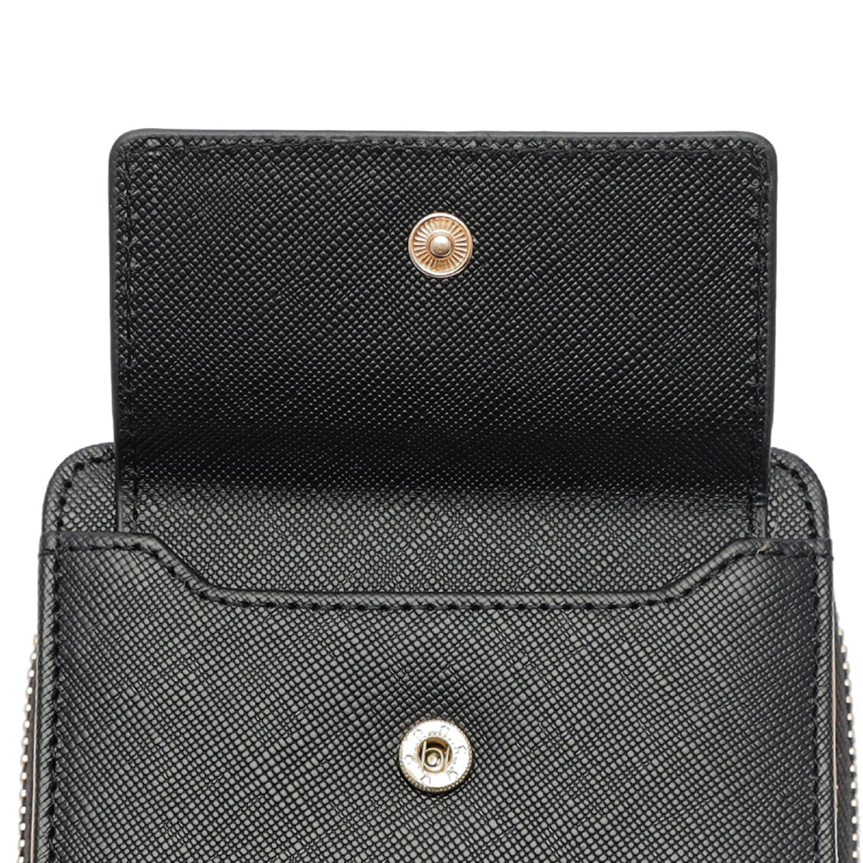 ALS03-100 ALEXIS Black Wallet Front Pocket