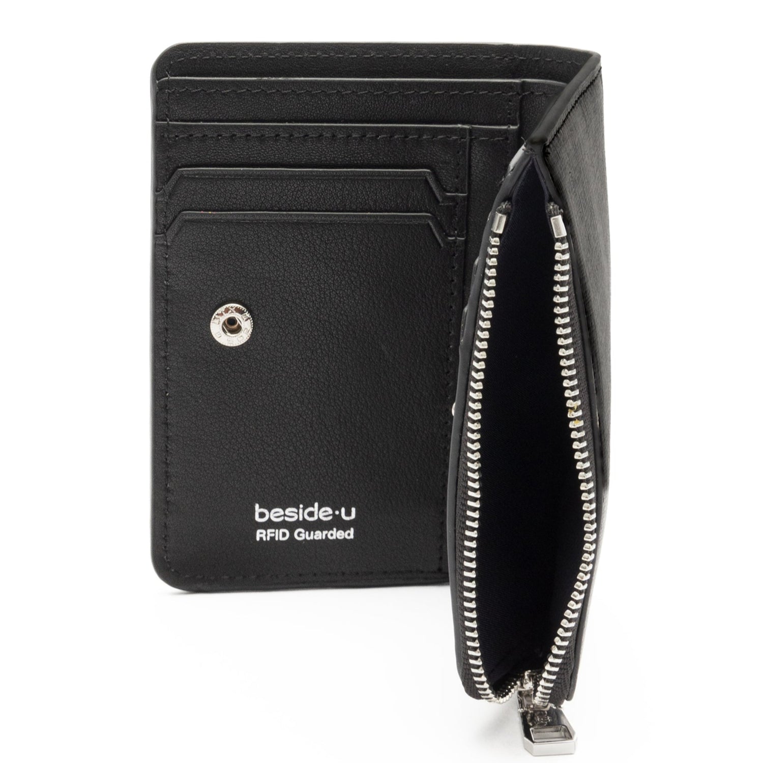 ALS23-100 Stance Black Wallet Zip Pocket