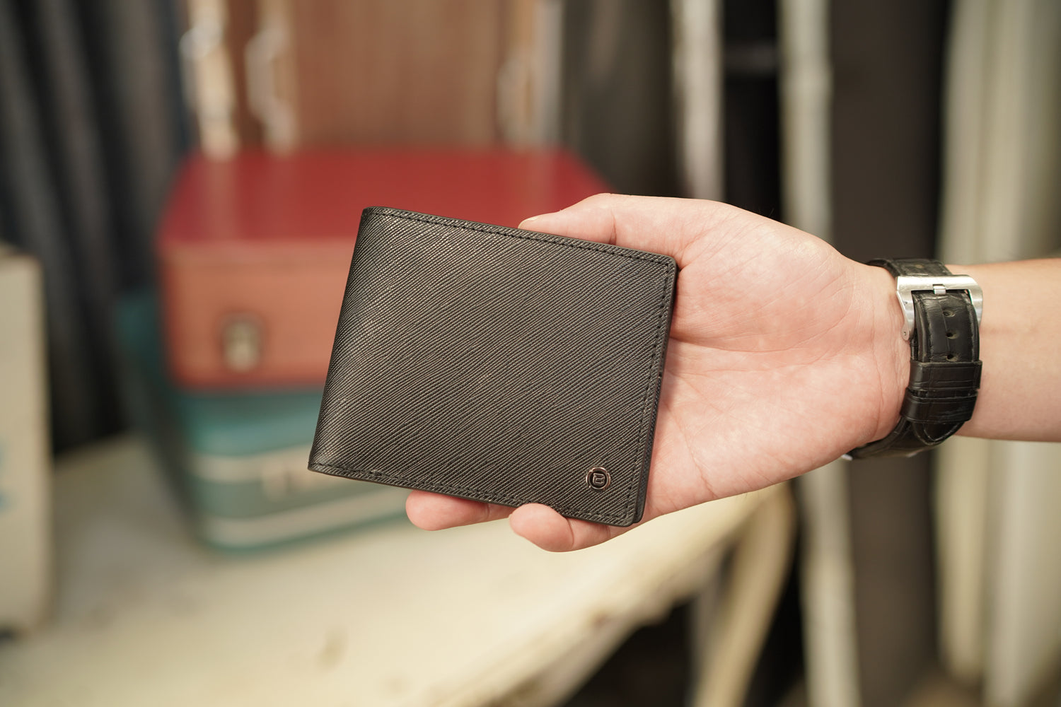 ALS04-711 Dayana Coffee Wallet Model