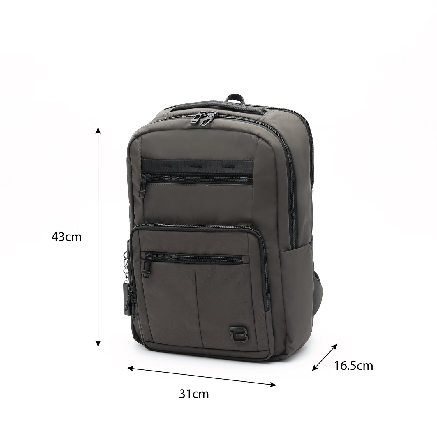 BAPC2301-600 Purpose Grey Backpack Size