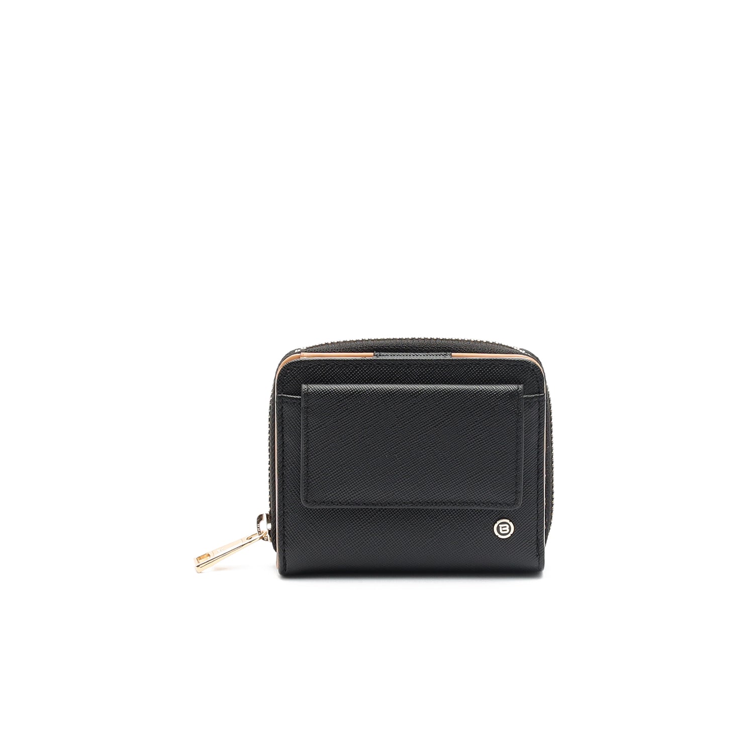 ALS03-100 ALEXIS Black Wallet Front