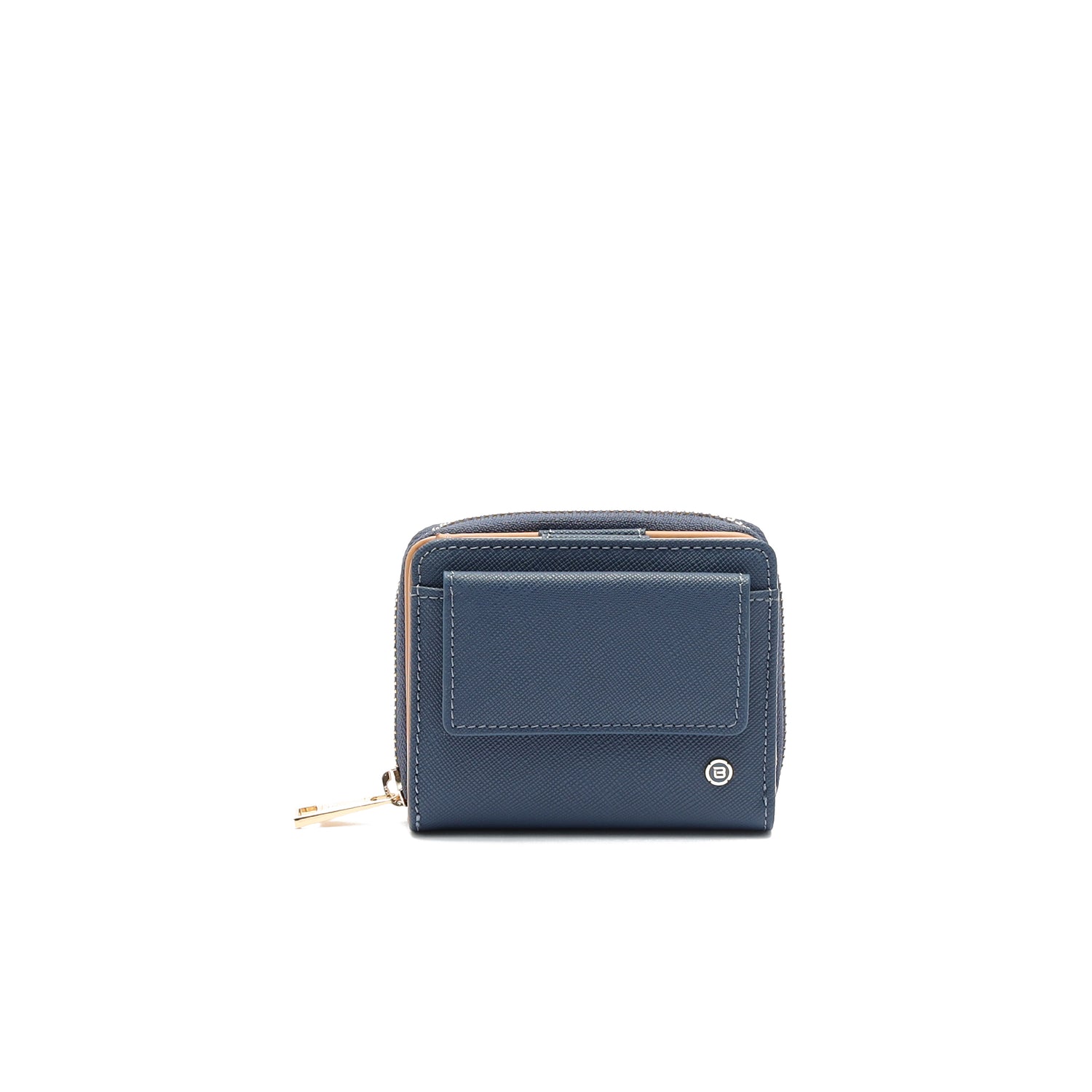 ALS03-324 ALEXIS Bice Blue Wallet Front