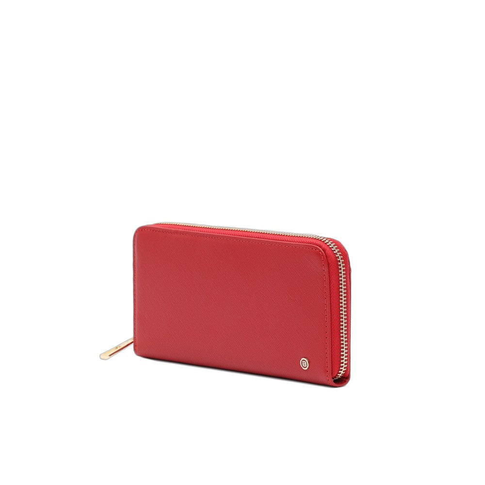 ALS07-200 Britney Red Wallet Angled Right