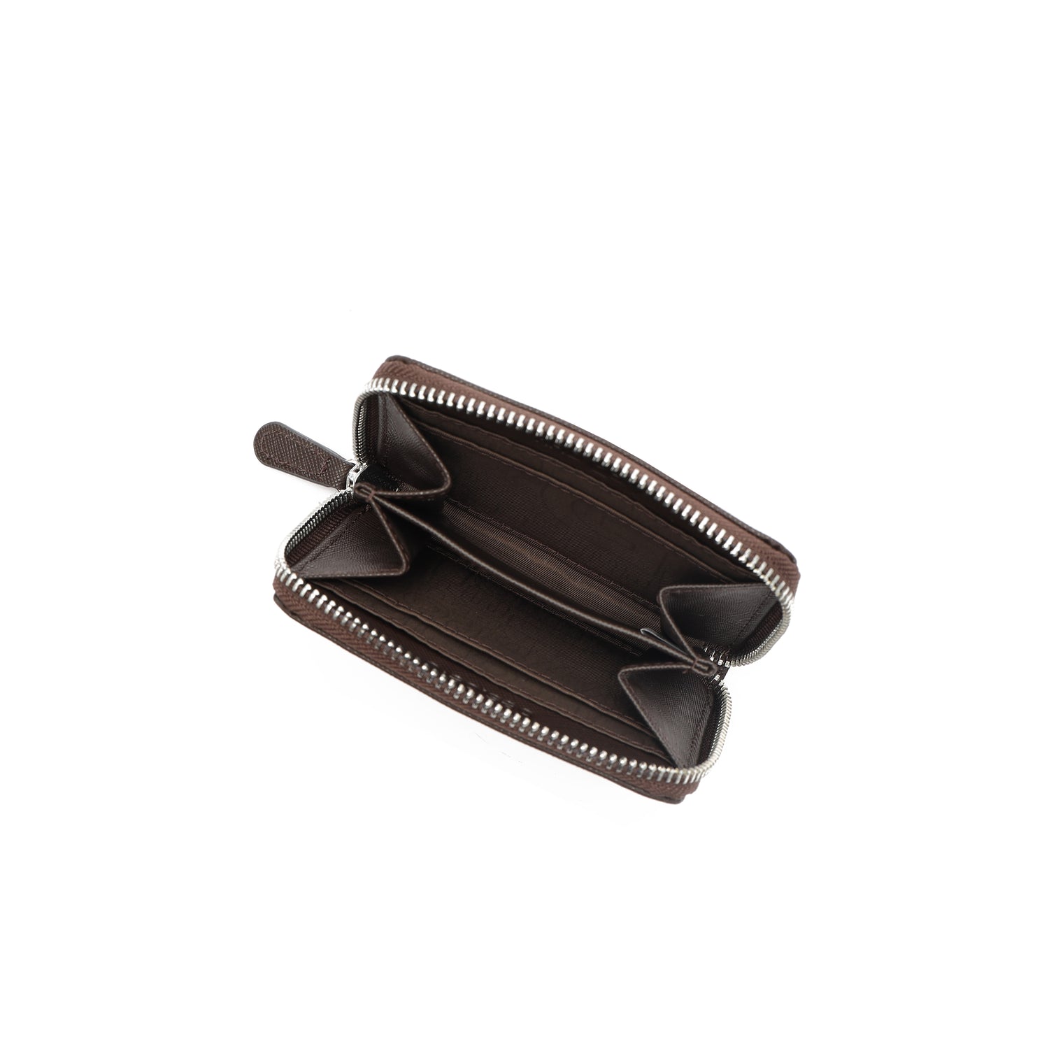ALS25-711 ALMOND Coffee Wallet Inside