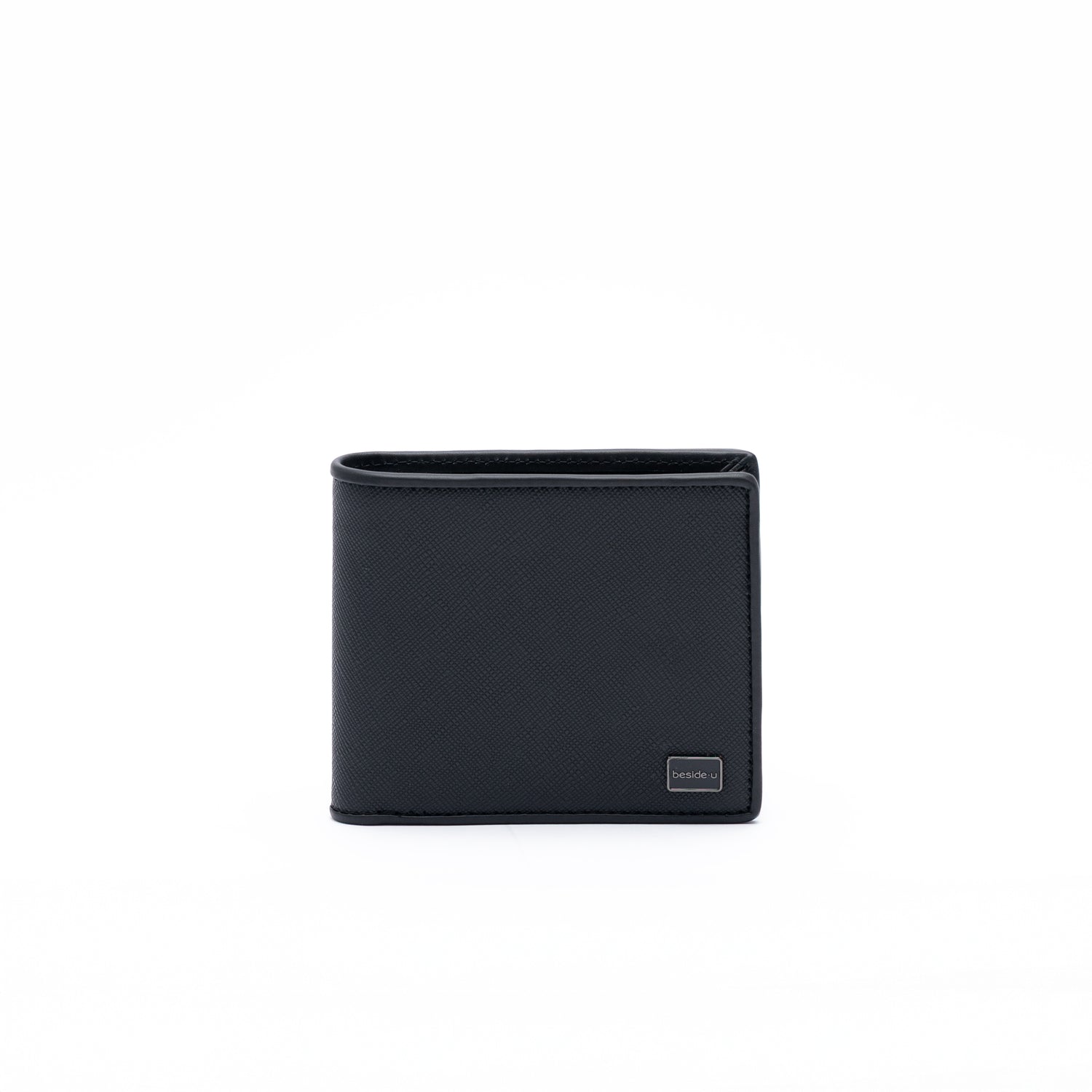 ALS28-1D6 Stem Black Cross Wallet Front