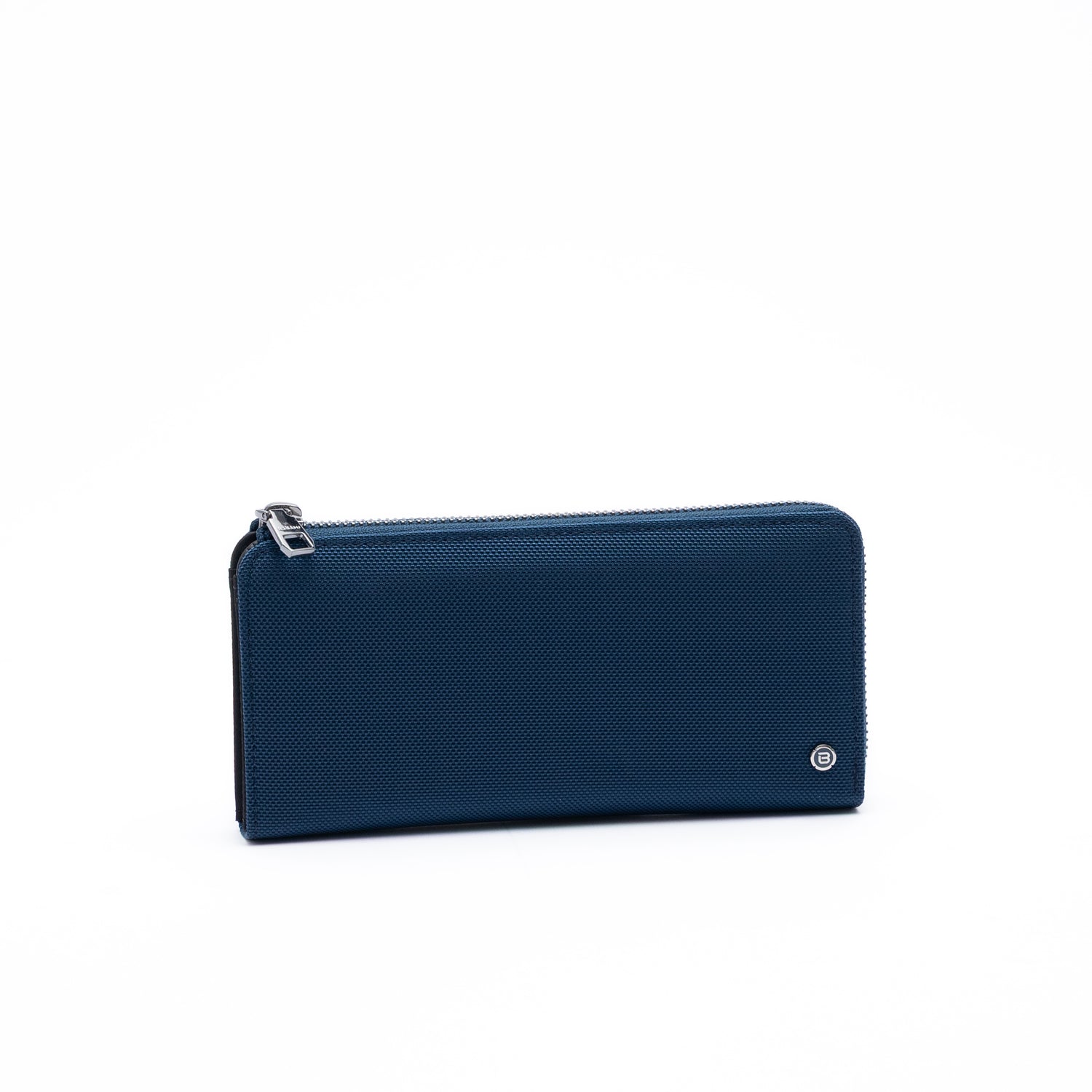 ALS38-3K7 Root Wave Blue Wallet Angled