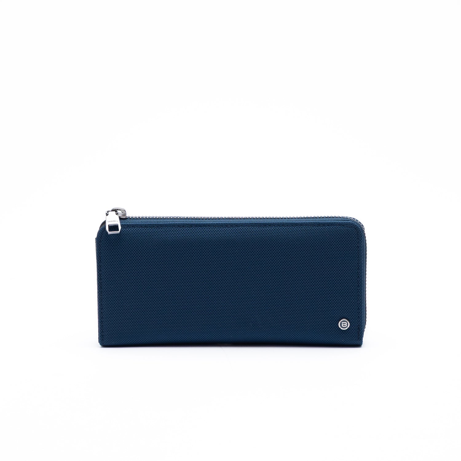 ALS38-3K7 Root Wave Blue Wallet Front