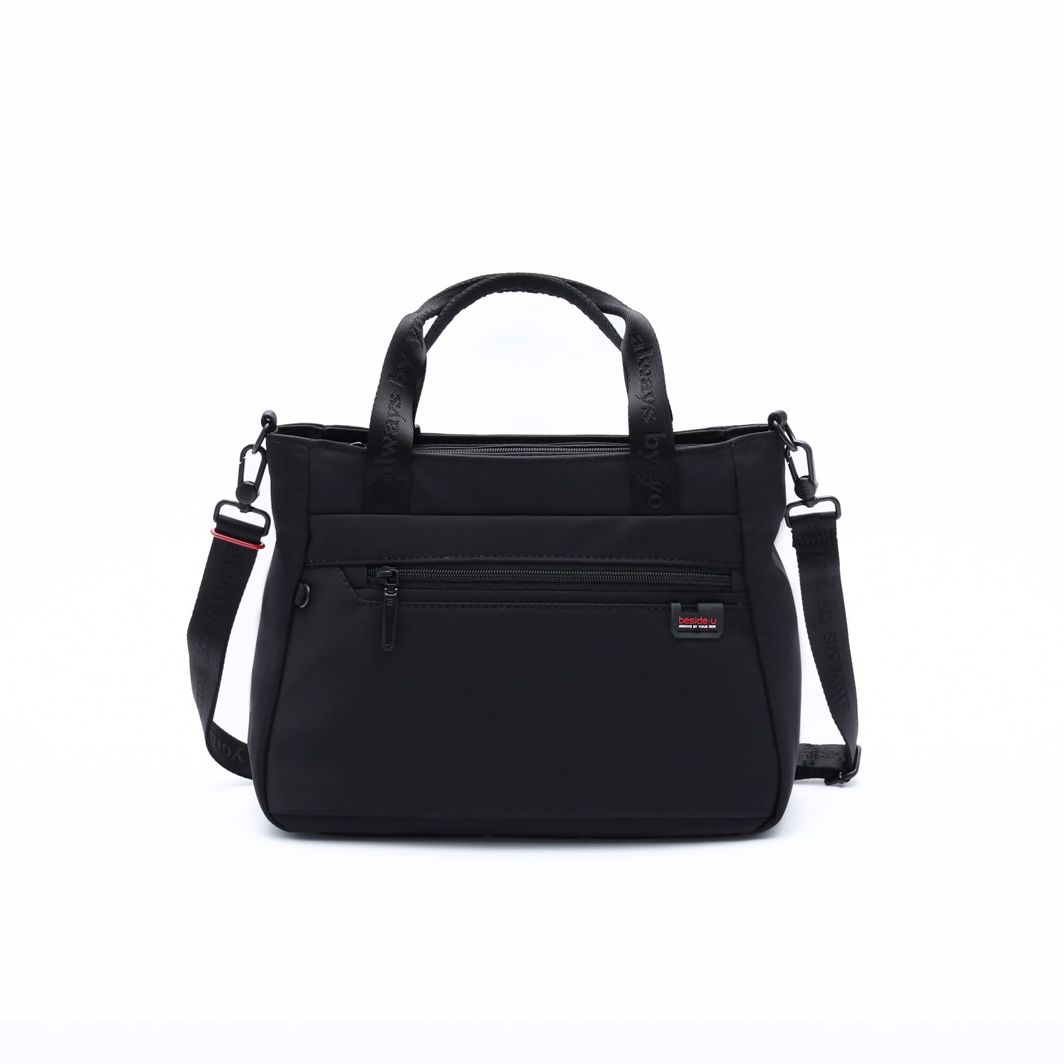 BAB2305-100 Nonstop Black Satchel Front