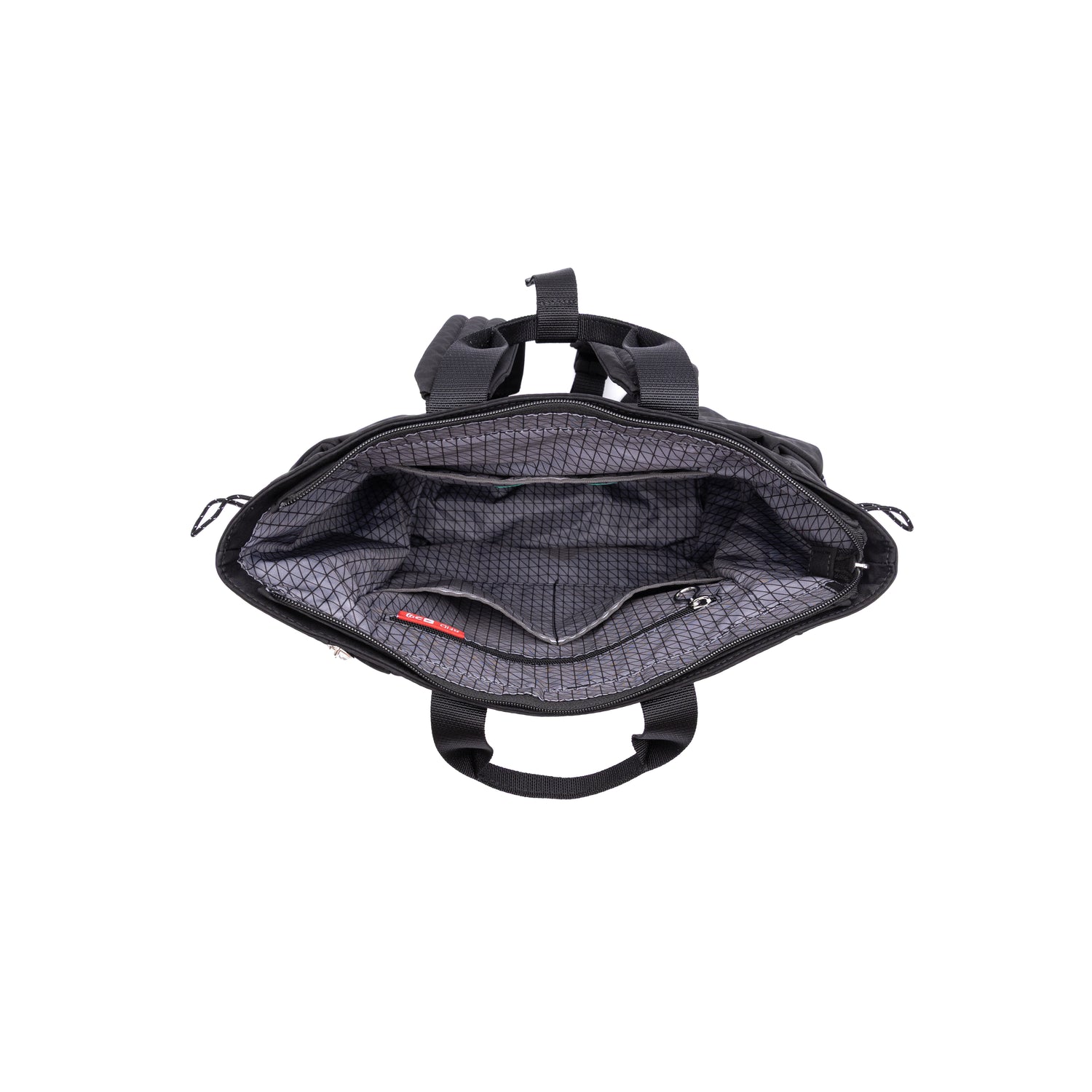 BAN2501-100 Matcha Black Backpack Inside Main