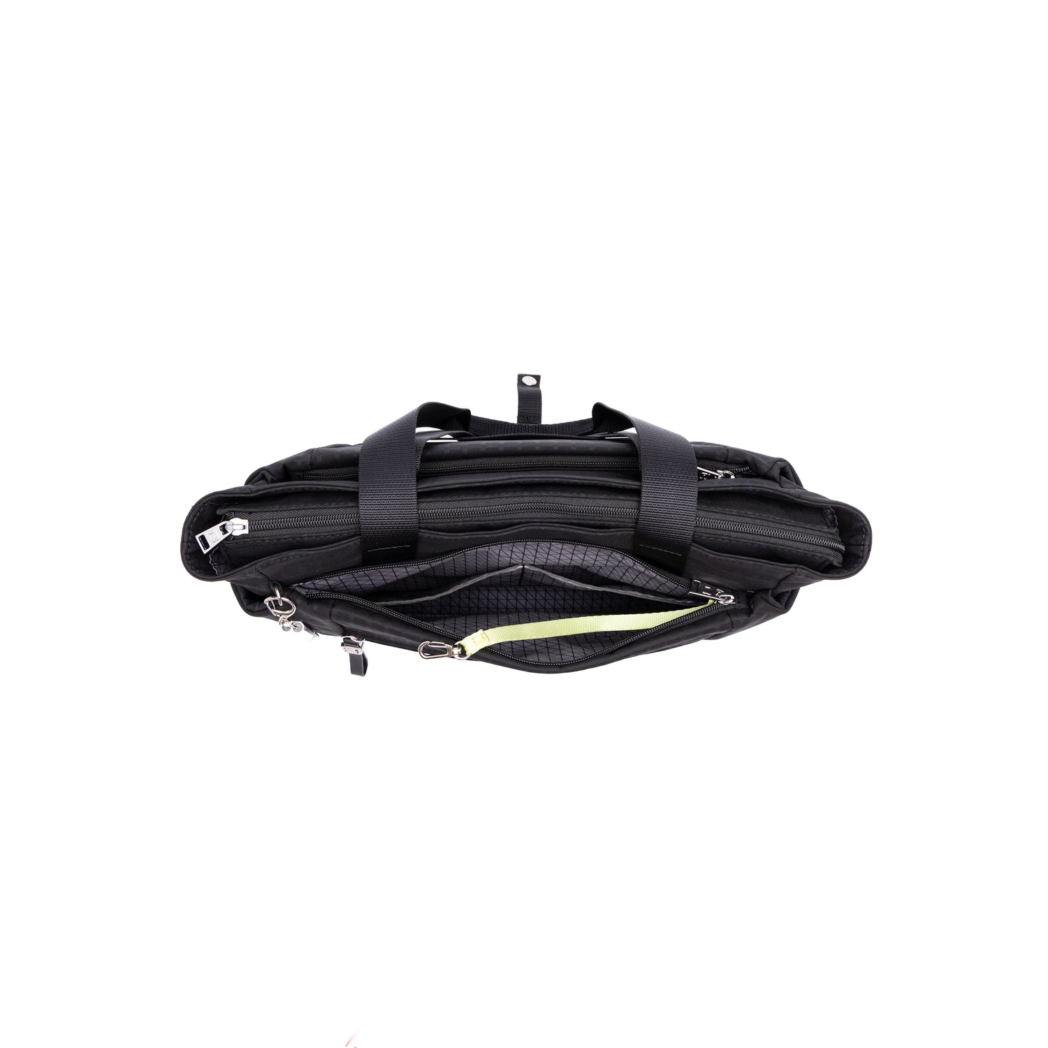 BAN2502-100 Basil Black Tote Inside Front