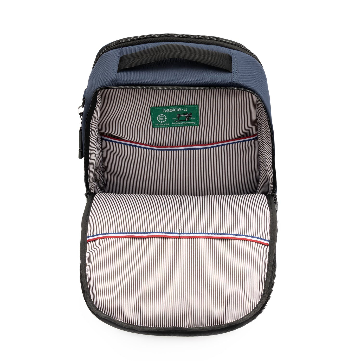 BAP2312-3H5 Volume Pilot Blue Backpack Inside Main