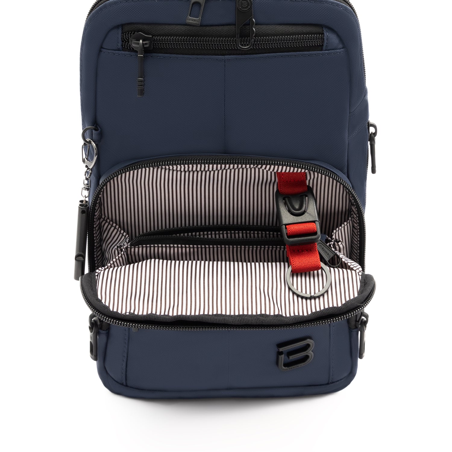 BAP2315-3H5 Topic Pilot Blue Sling Bag Inside Front