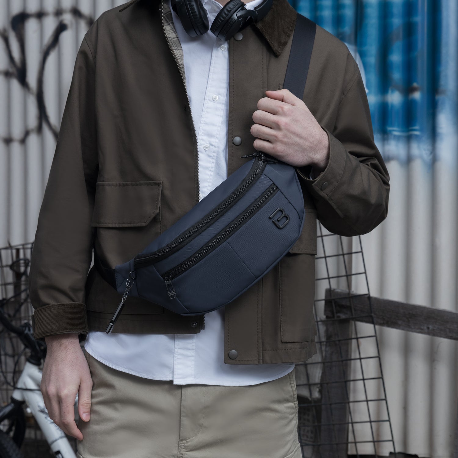 BAP2320-3H5 Serial Pilot Blue Waist Bag Model
