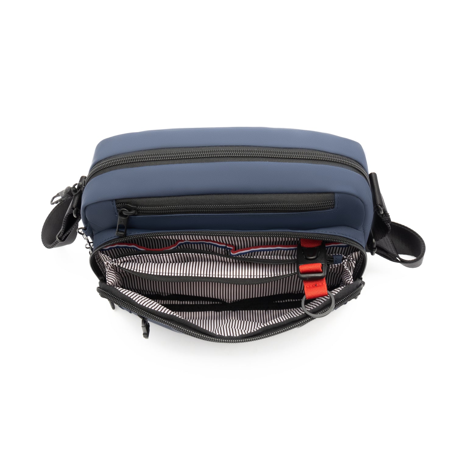 BAP2321-3H5 Recital Pilot Blue Crossbody Inside Front