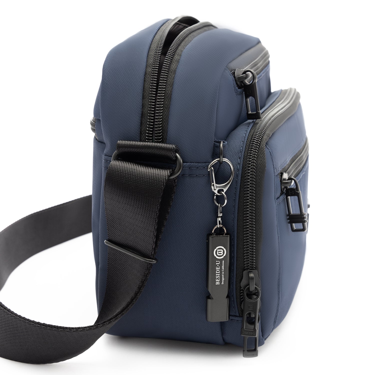 BAP2321-3H5 Recital Pilot Blue Crossbody Side