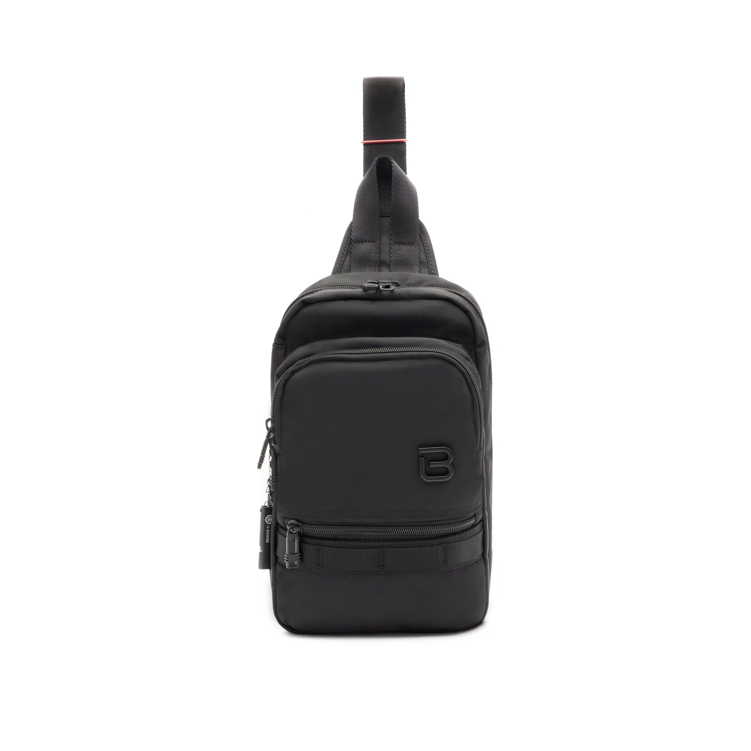 BAPC2206R1-100 Radiant Black Sling Bag Front