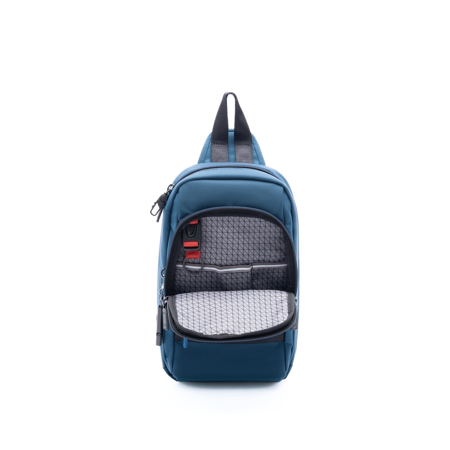 BAPC2206R1-300 Tale Blue Sling Bag Inside Front