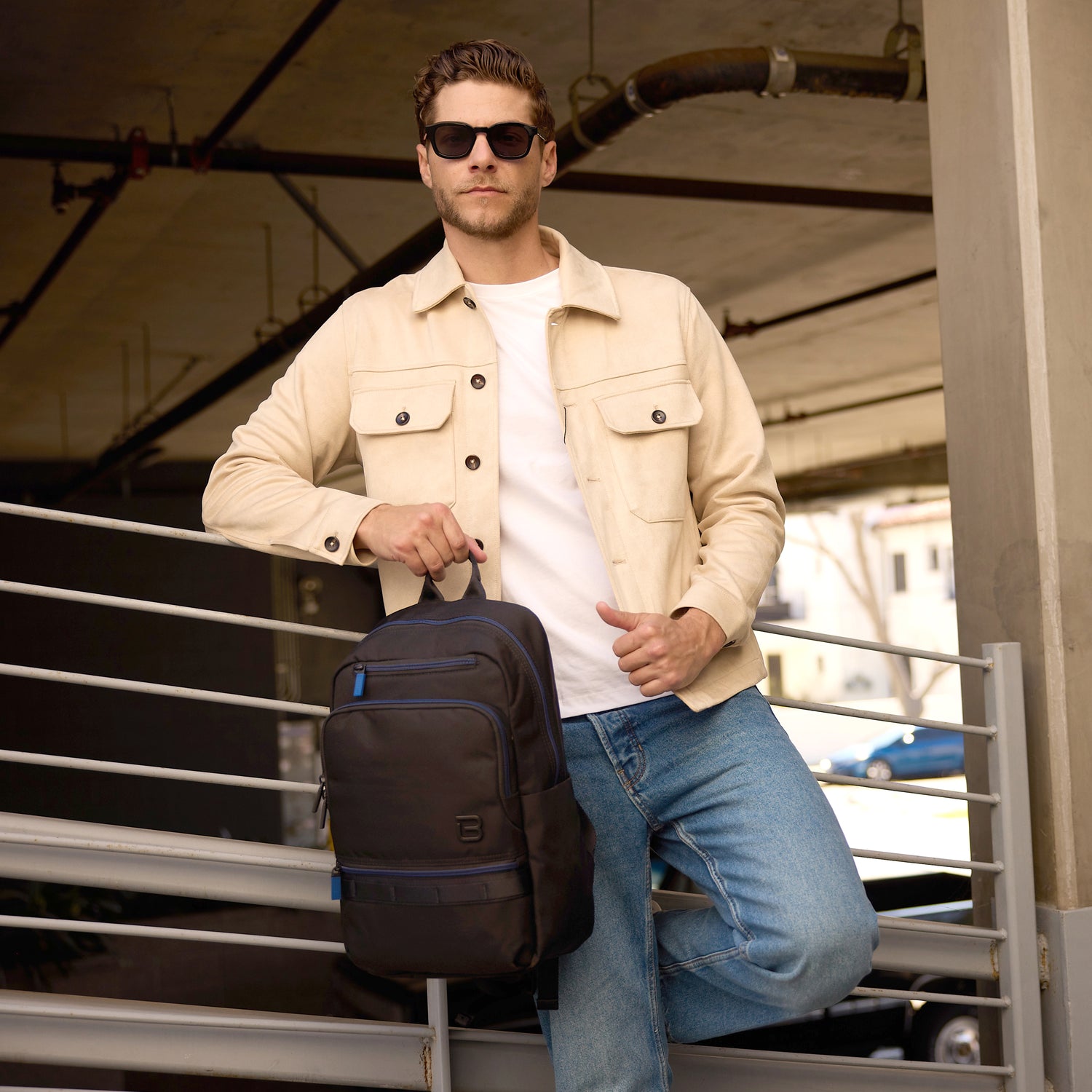 BAPC2209R1-1B9 Saga Pilot Black Backpack Model