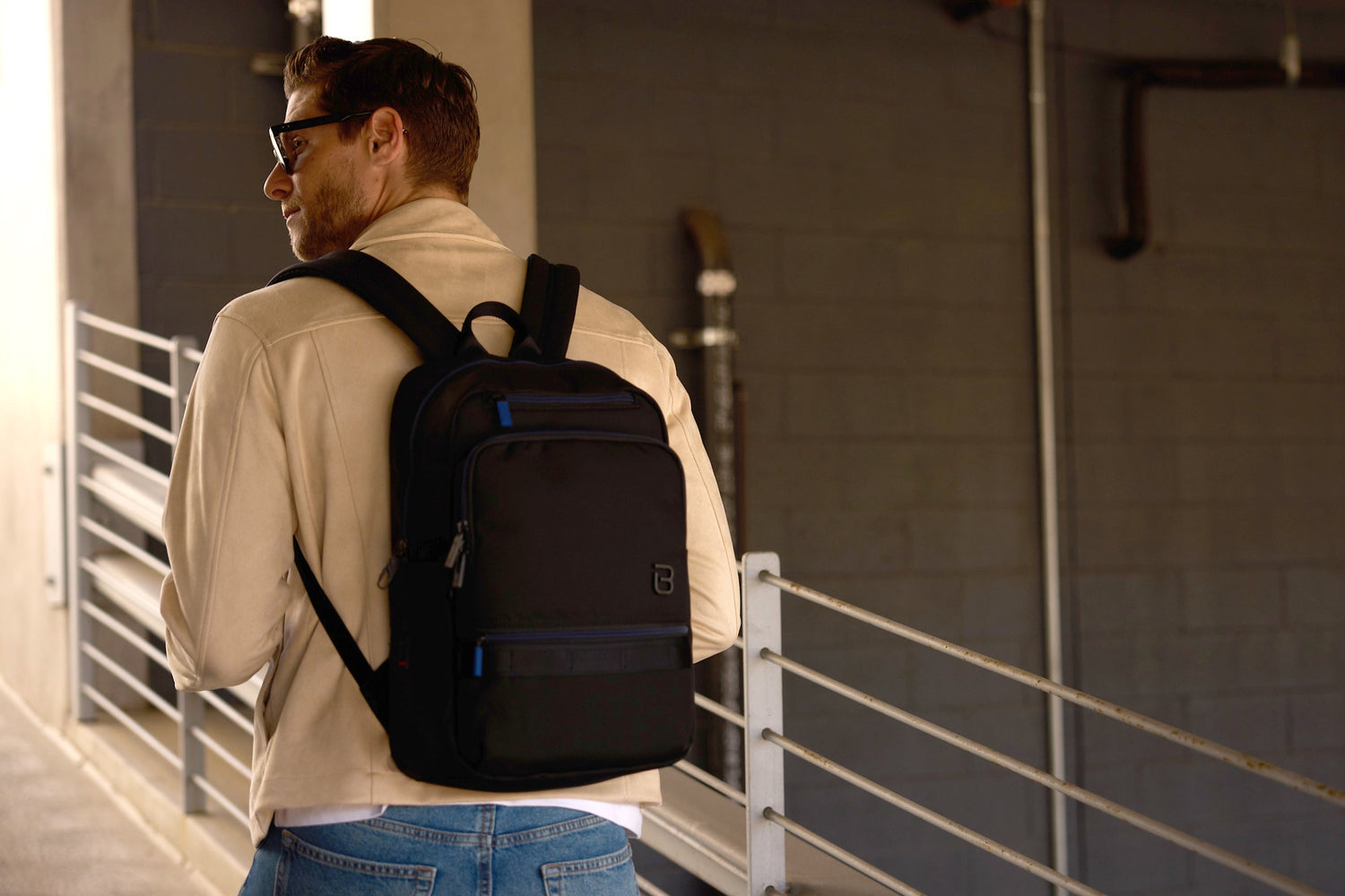BAPC2209R1-1B9 Saga Pilot Black Backpack Model
