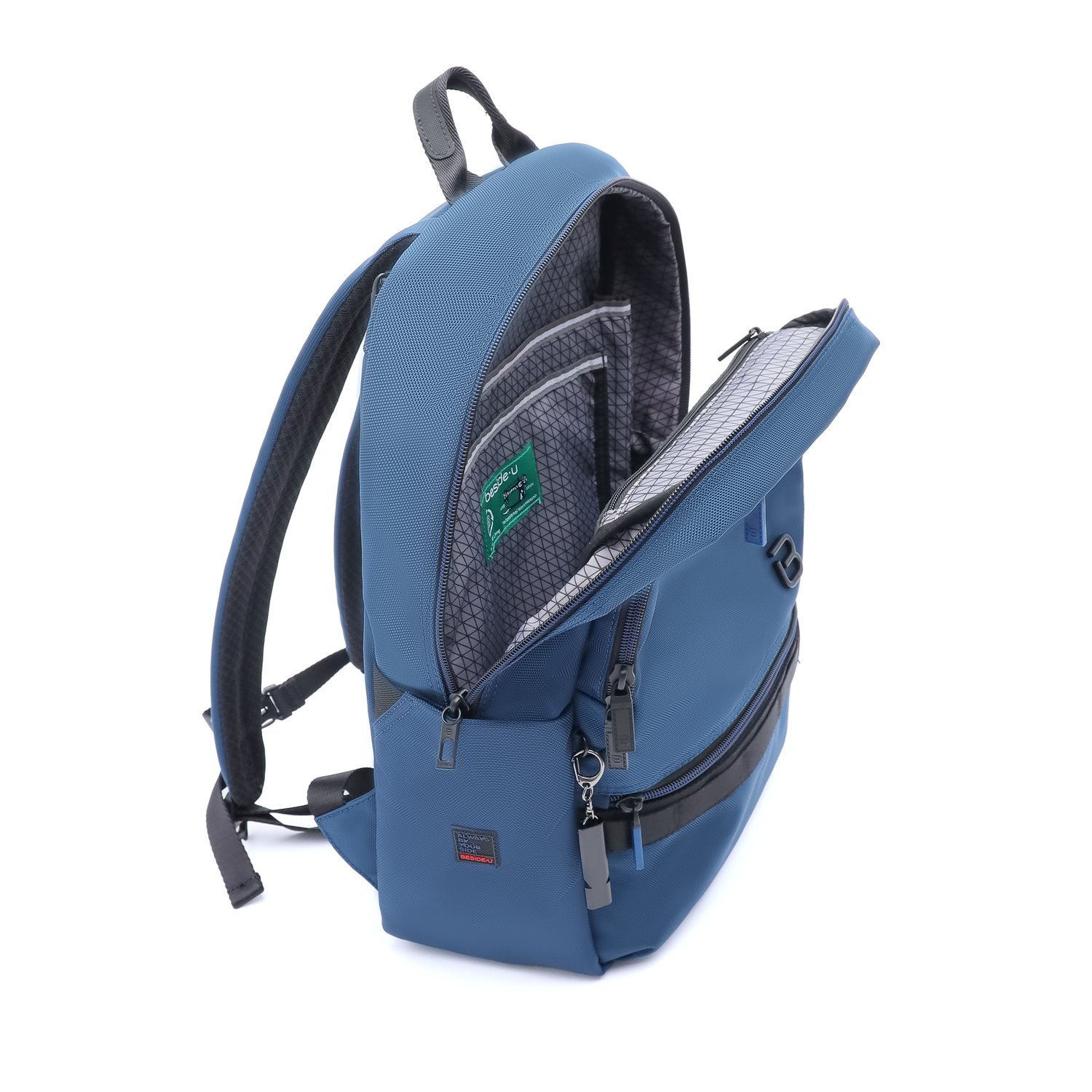BAPC2209R1-300 Saga Blue Backpack Inside Main