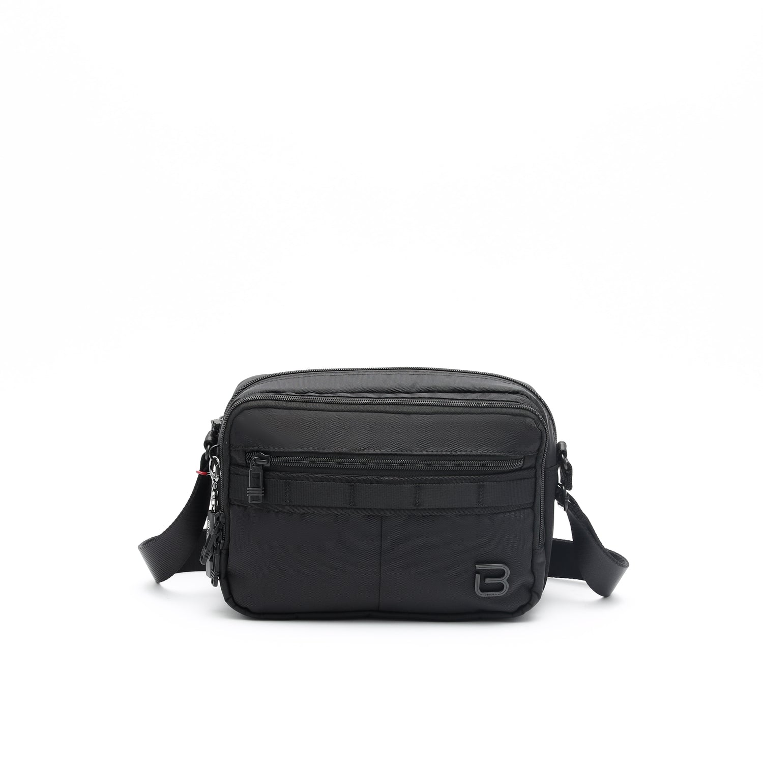 BAPC2212R1-100 Clever Black Crossbody Front