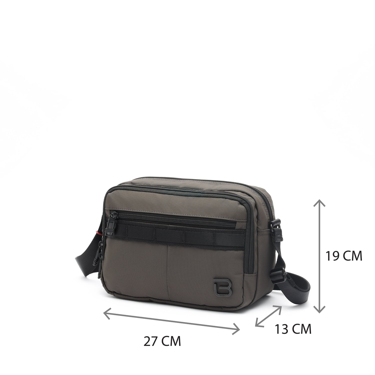 BAPC2212R1-600 Clever Grey Crossbody Size