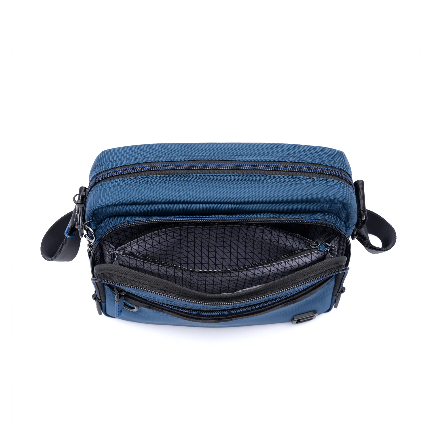 BAPC2212R2-300 Recital Blue Crossbody Inside Front Divider