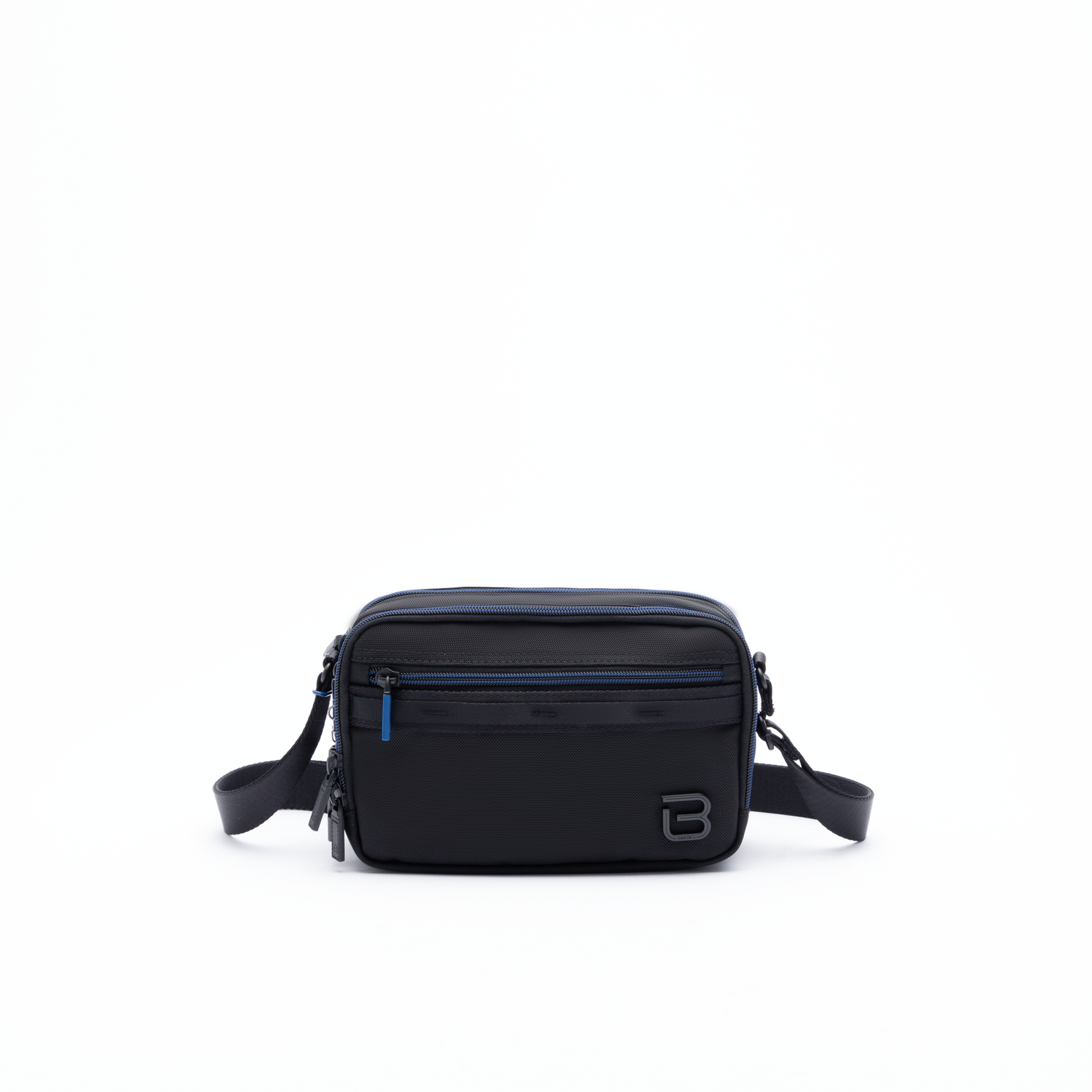 BAPC2214R1-1B9 Folk Pilot Black Crossbody Front