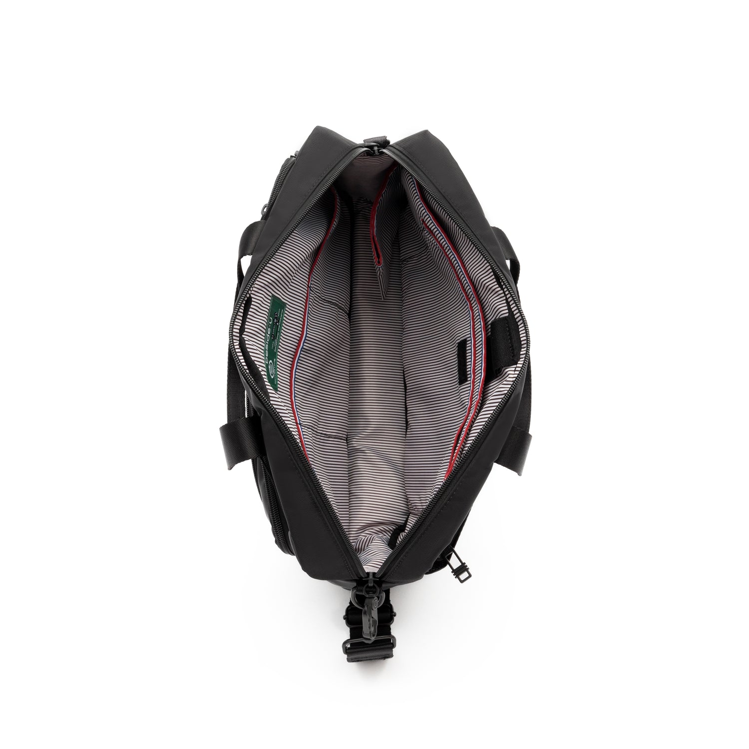 BAPC2302-100 Resolve Black Laptop Bag Inside