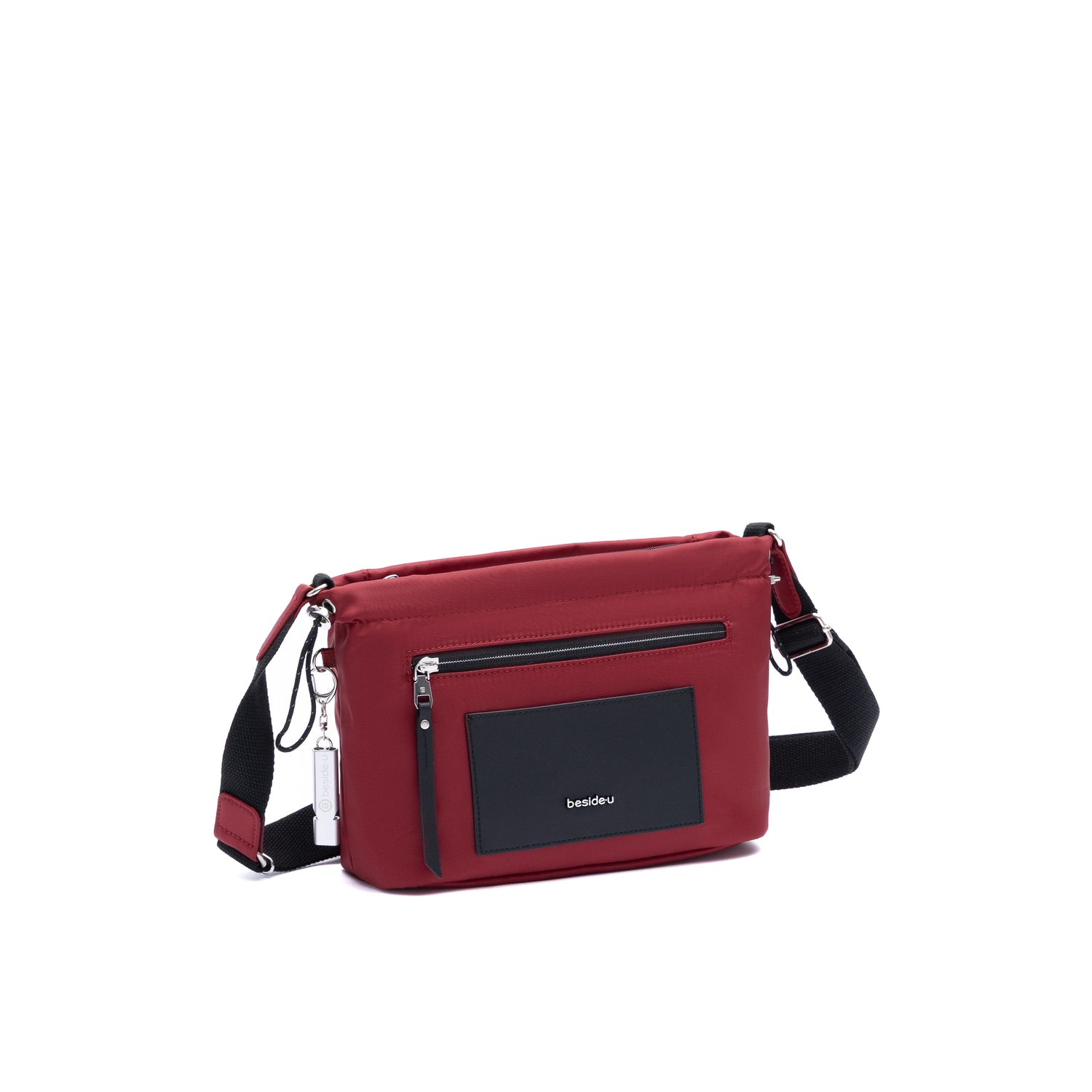 BBY2501-209 Drift Deep Red Crossbody Angled