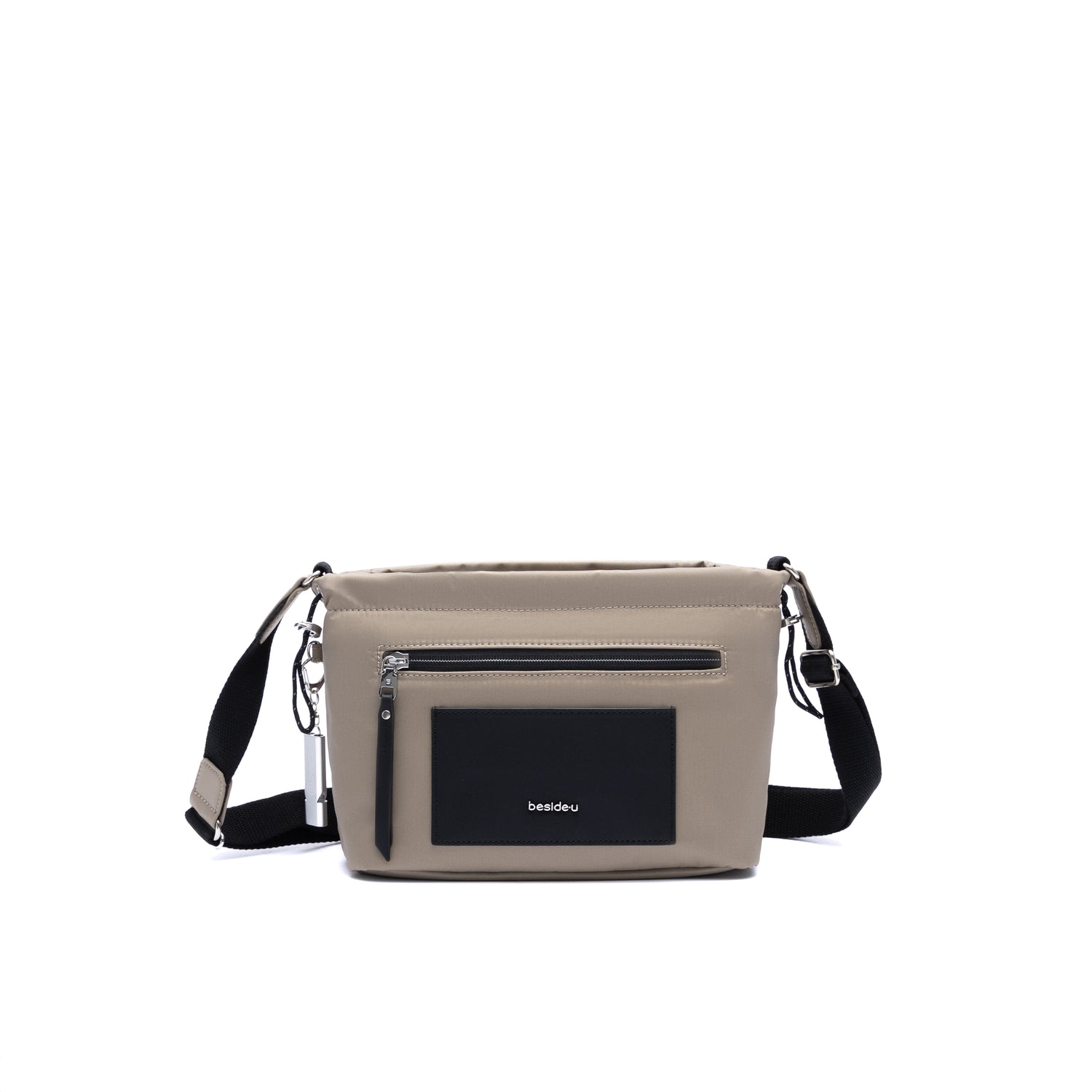 BBY2501-623 Drift Carbon Grey Crossbody Front