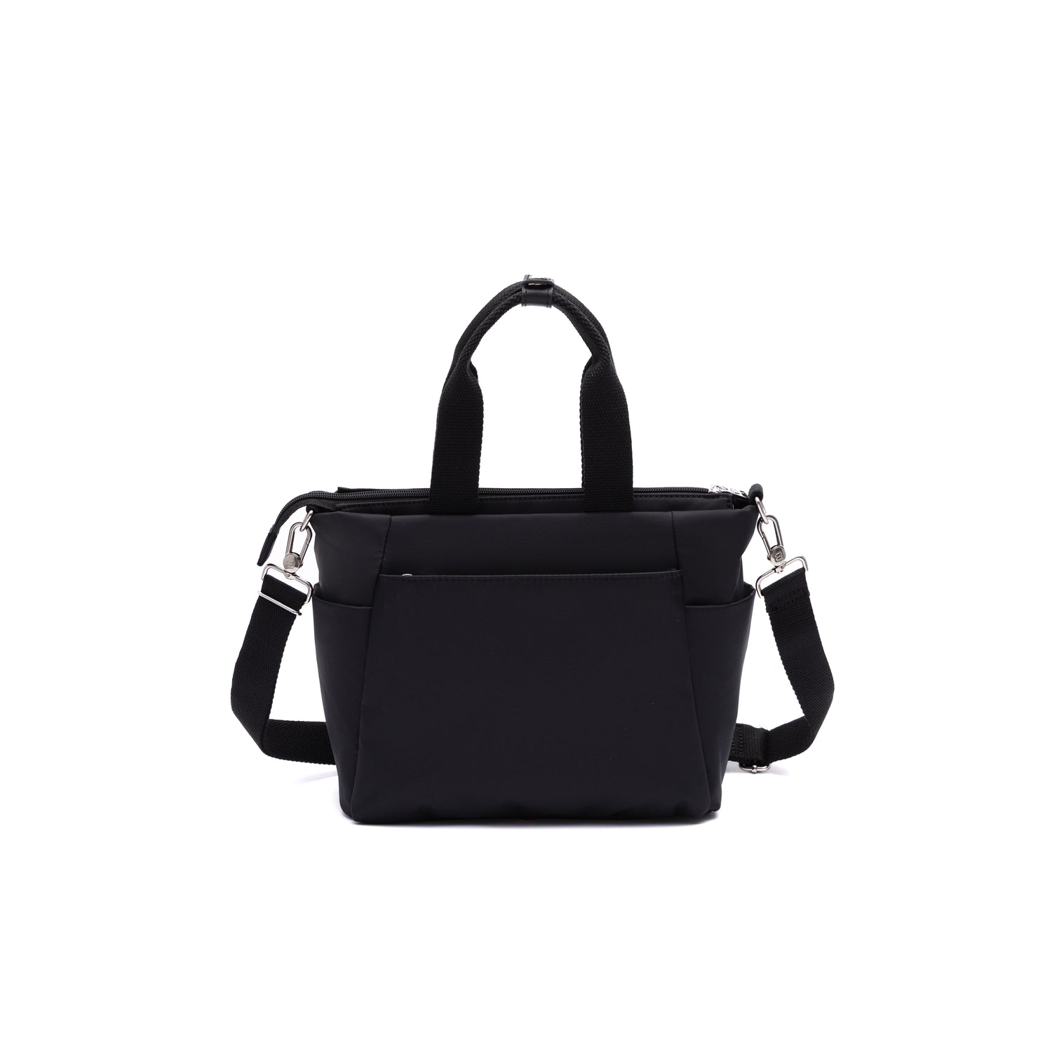 BBY2502-100 Rumble Black Satchel Back
