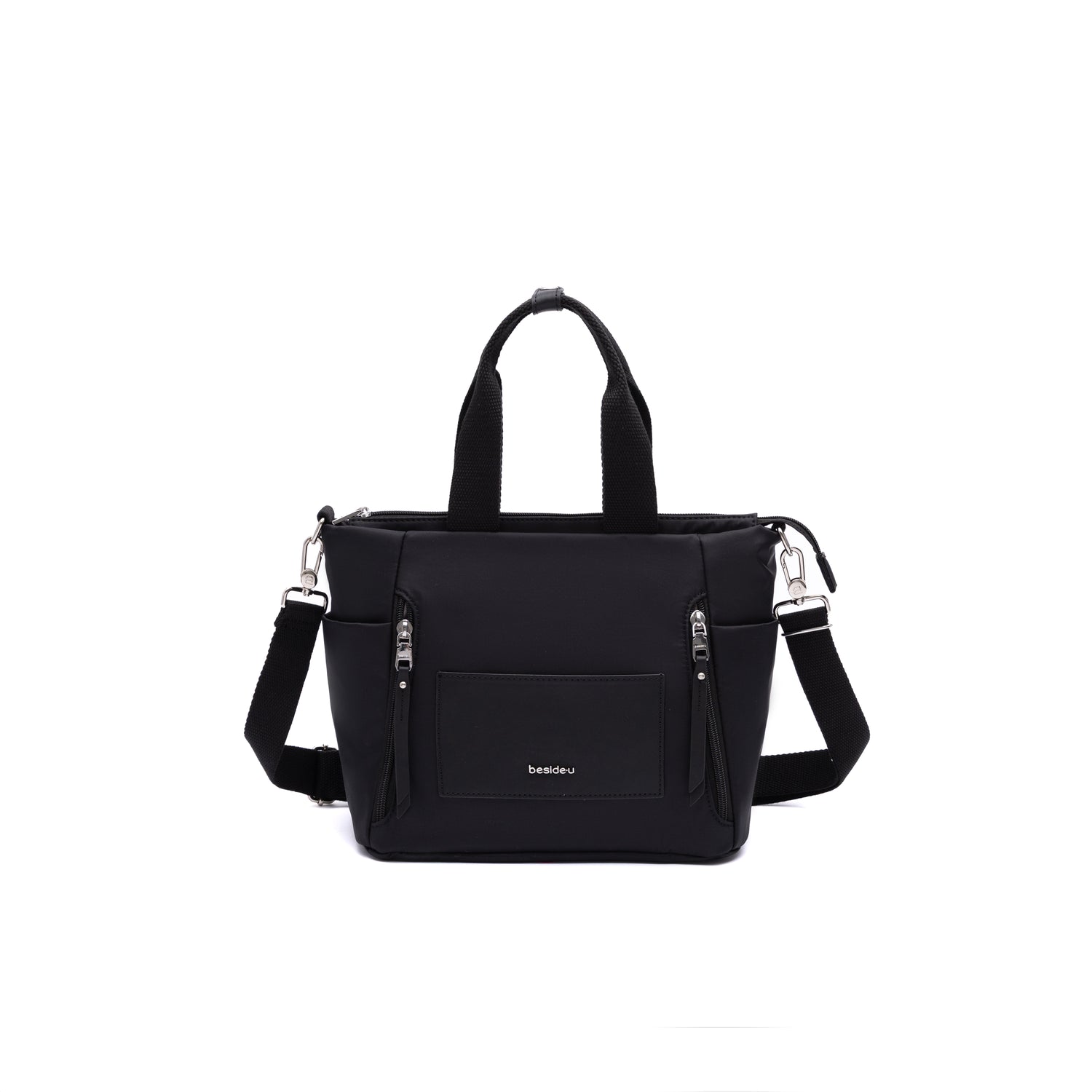 BBY2502-100 Rumble Black Satchel Front