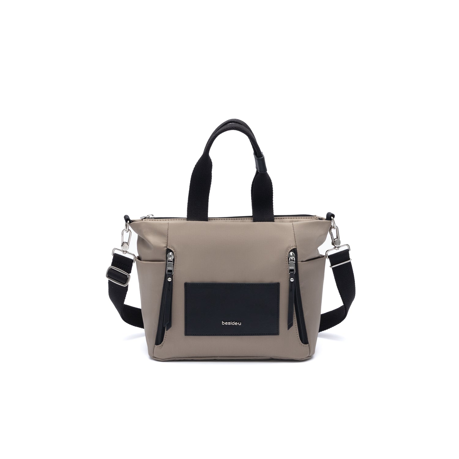 BBY2502-623 Rumble Carbon Grey Satchel Front