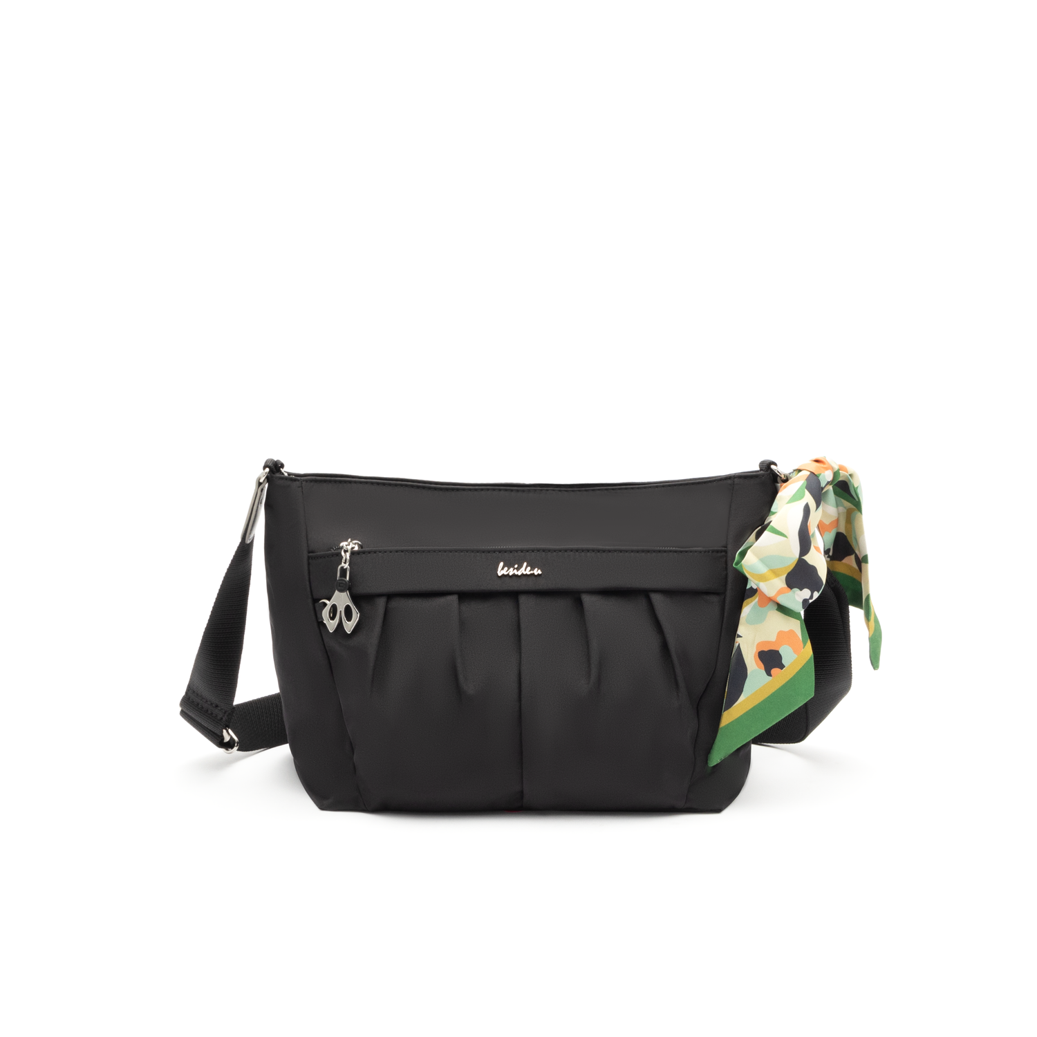 BCSA2407-1A8 Kindred Silky Black Crossbody Front