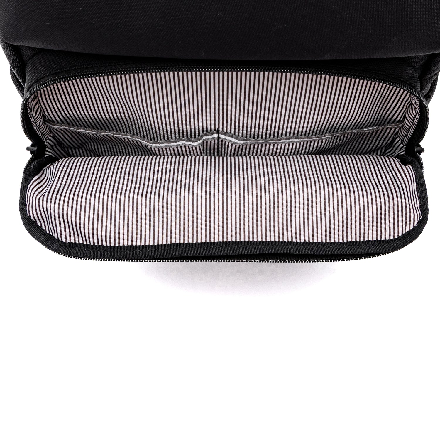 BDA2501-1A7 Davis-01 Black/Grey Backpack Inside Front