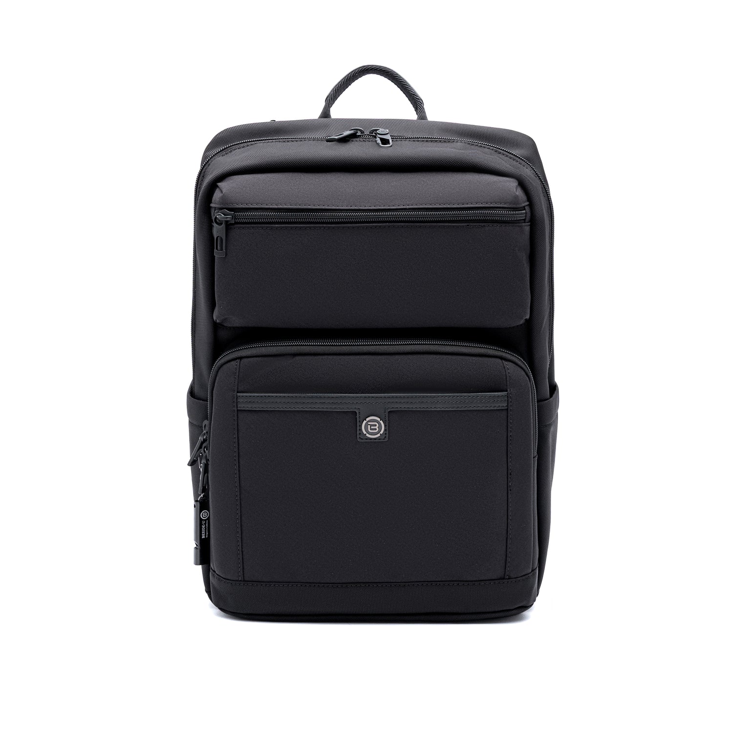 BDA2501-1B8 Davis-01 Black/Black Backpack Front
