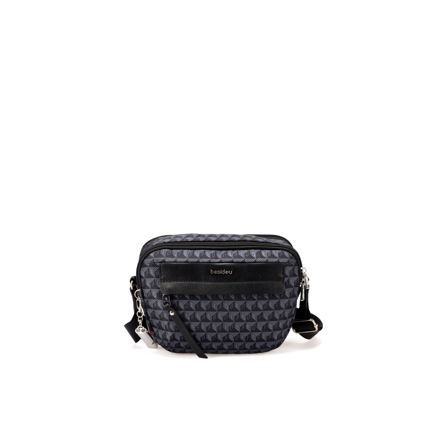 BDY2507-100 Topaz Black Crossbody Front