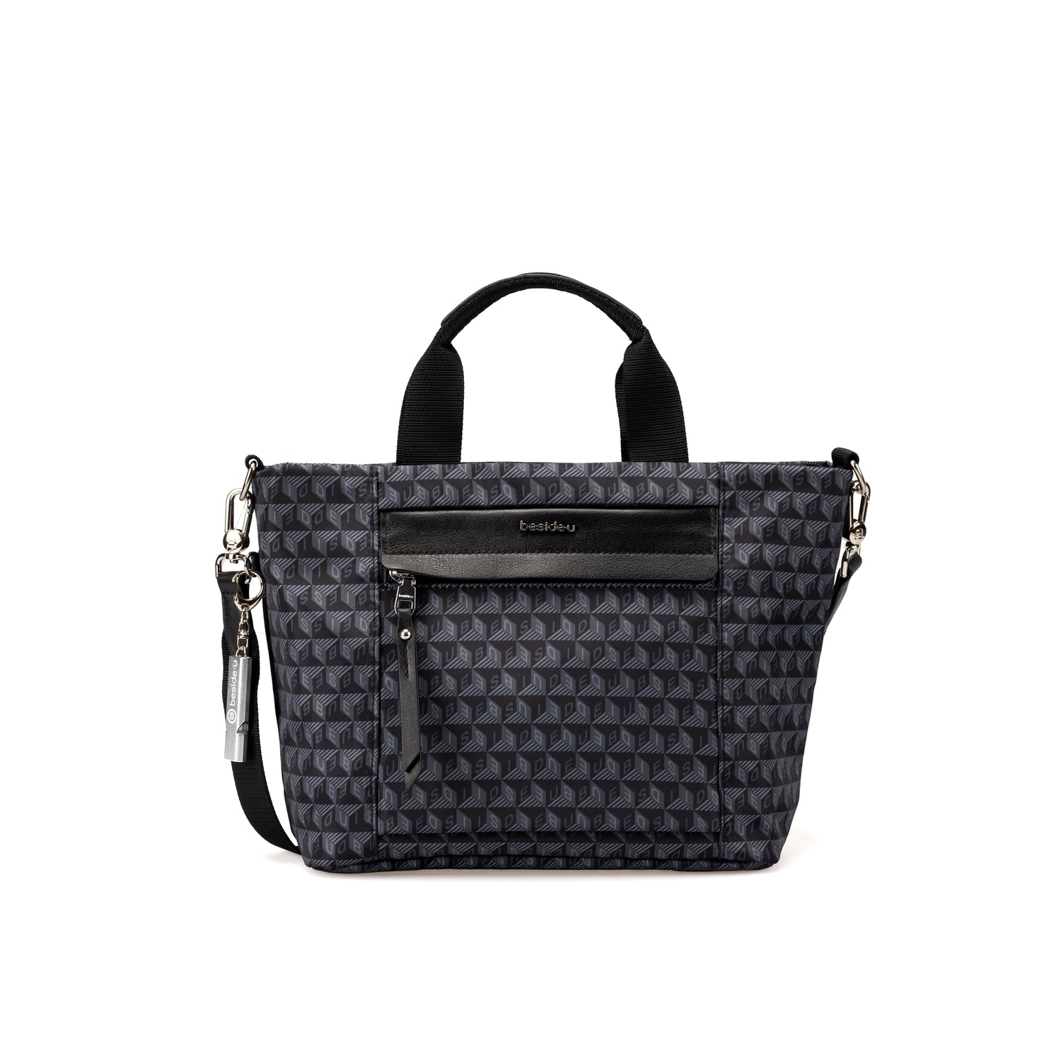 BDY2508-100 Sapphire Black Satchel Front