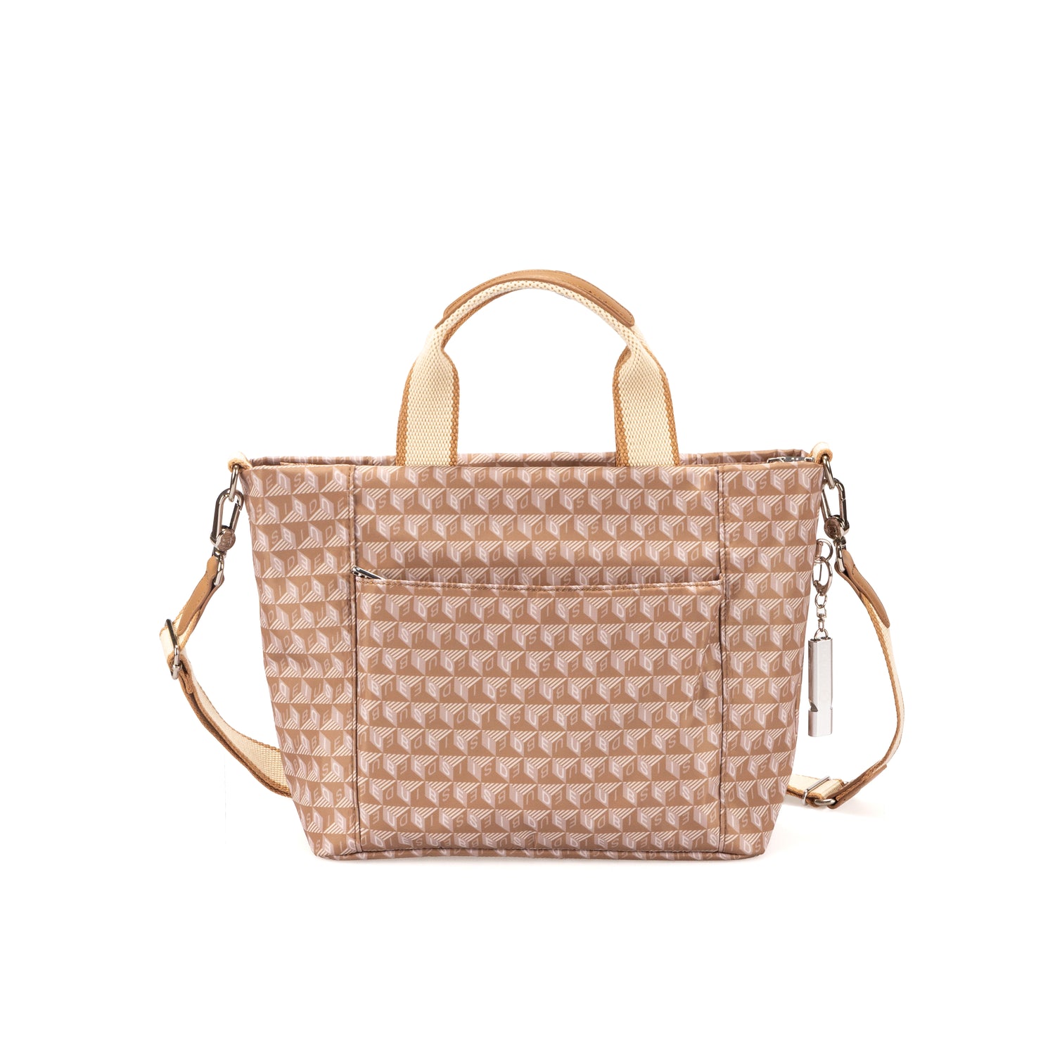 BDY2508-773 Sapphire Camel Brown Satchel Back