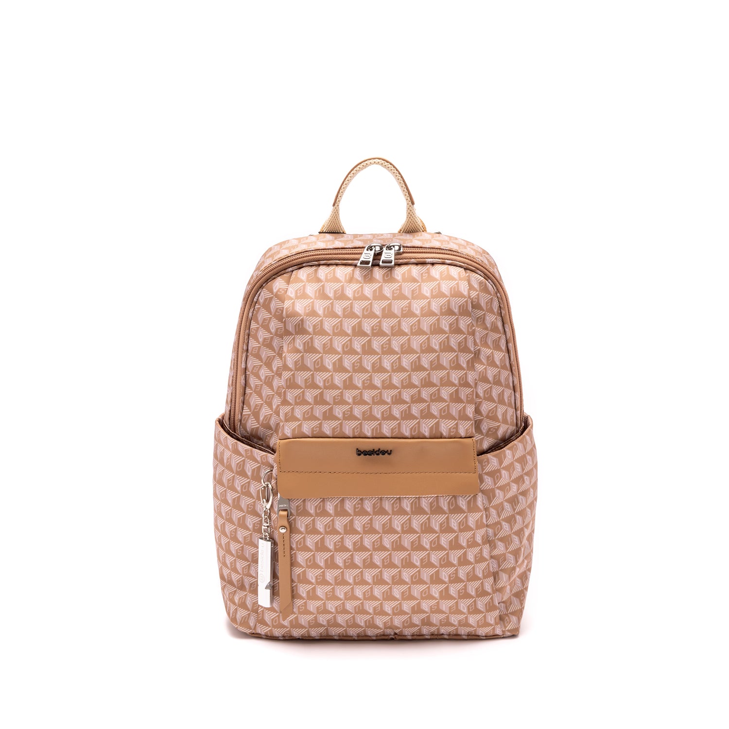 BDY2510-773 Quartz Camel Brown Backpack Front