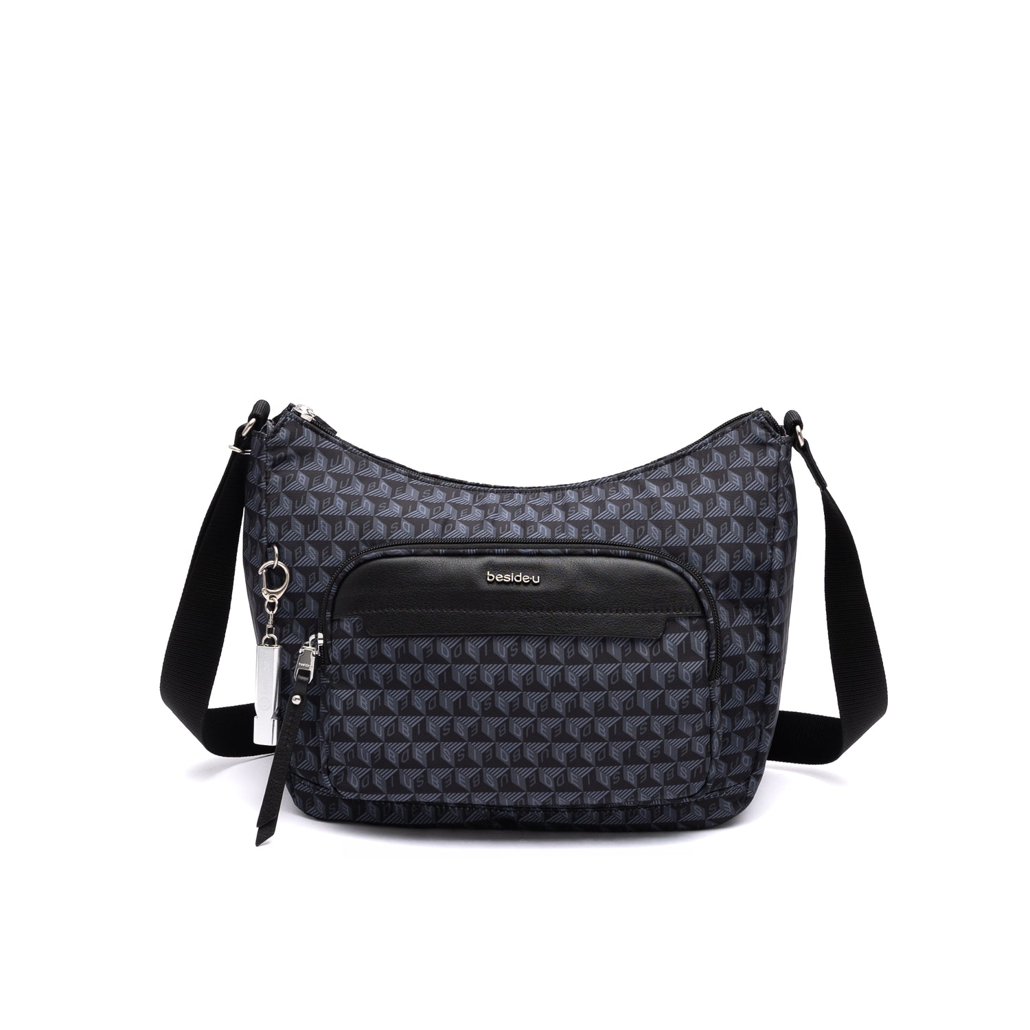 BDY2511-100 Onyx Black Crossbody Front