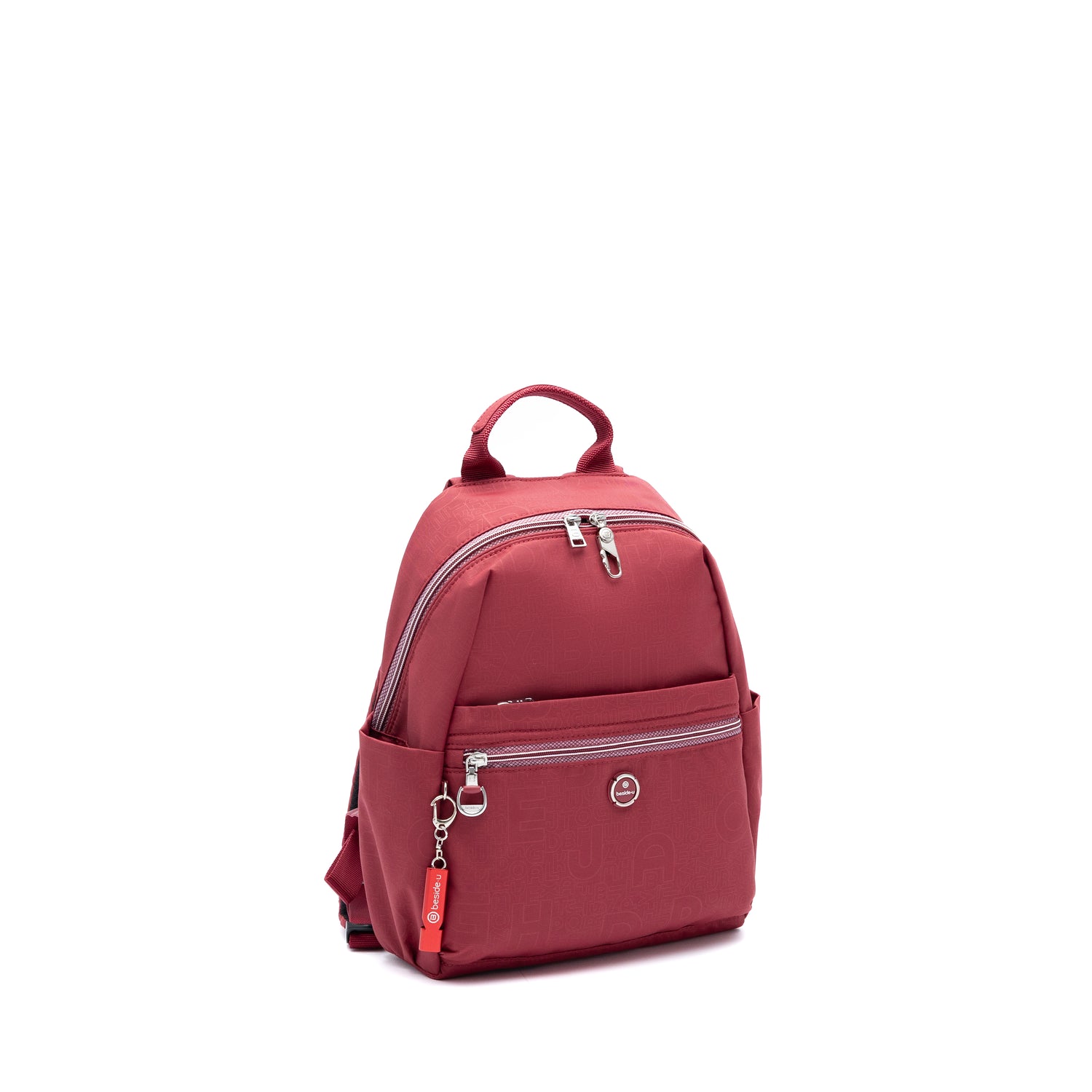 BFY2504-214 Paragon Dark Red Backpack Angled
