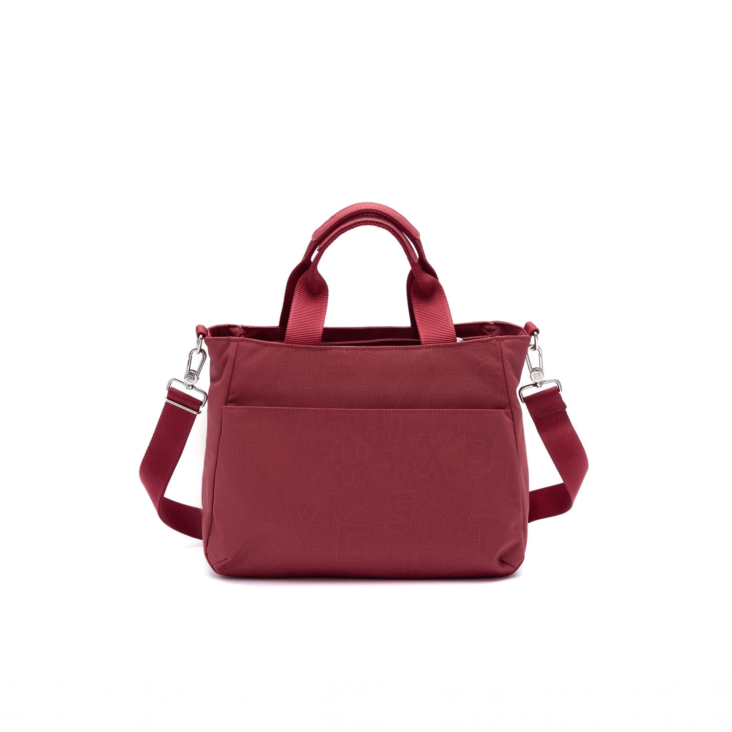 BFY2507-214 Glimmer Dark Red Satchel Back