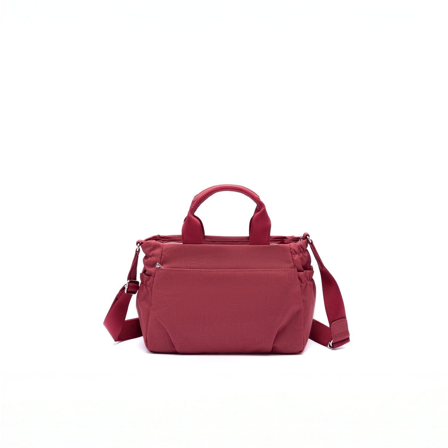 BFY2514-214 Novelty Dark Red Satchel Back