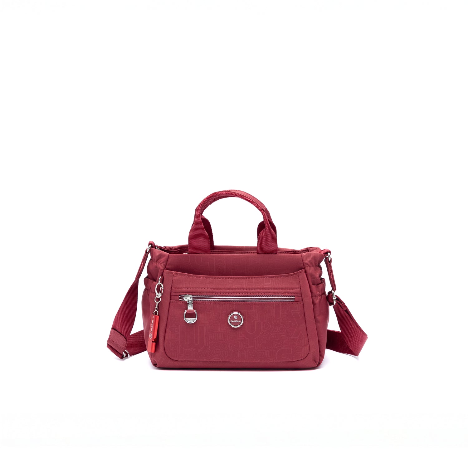 BFY2514-214 Novelty Dark Red Satchel Front
