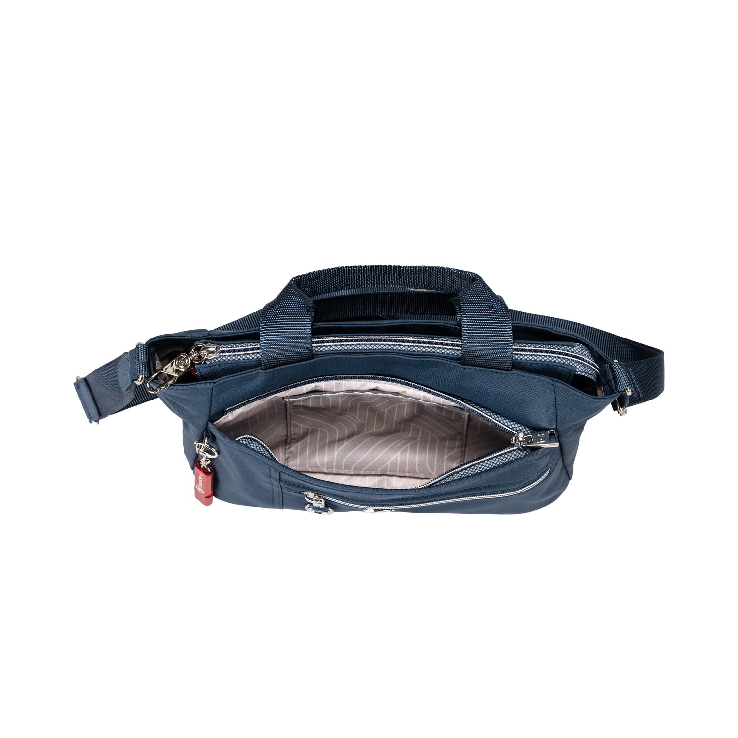 BFY2516-3J5 Overture Indigo Blue Satchel Inside Front