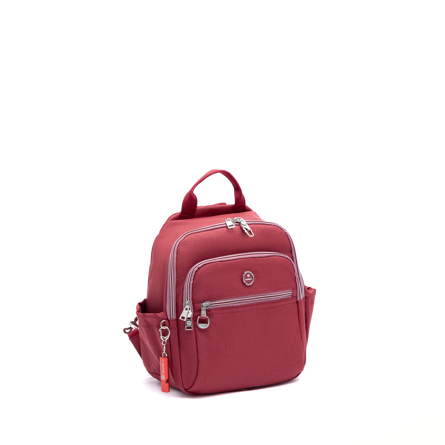BFY2521-214 Tenor Dark Red Backpack Angled