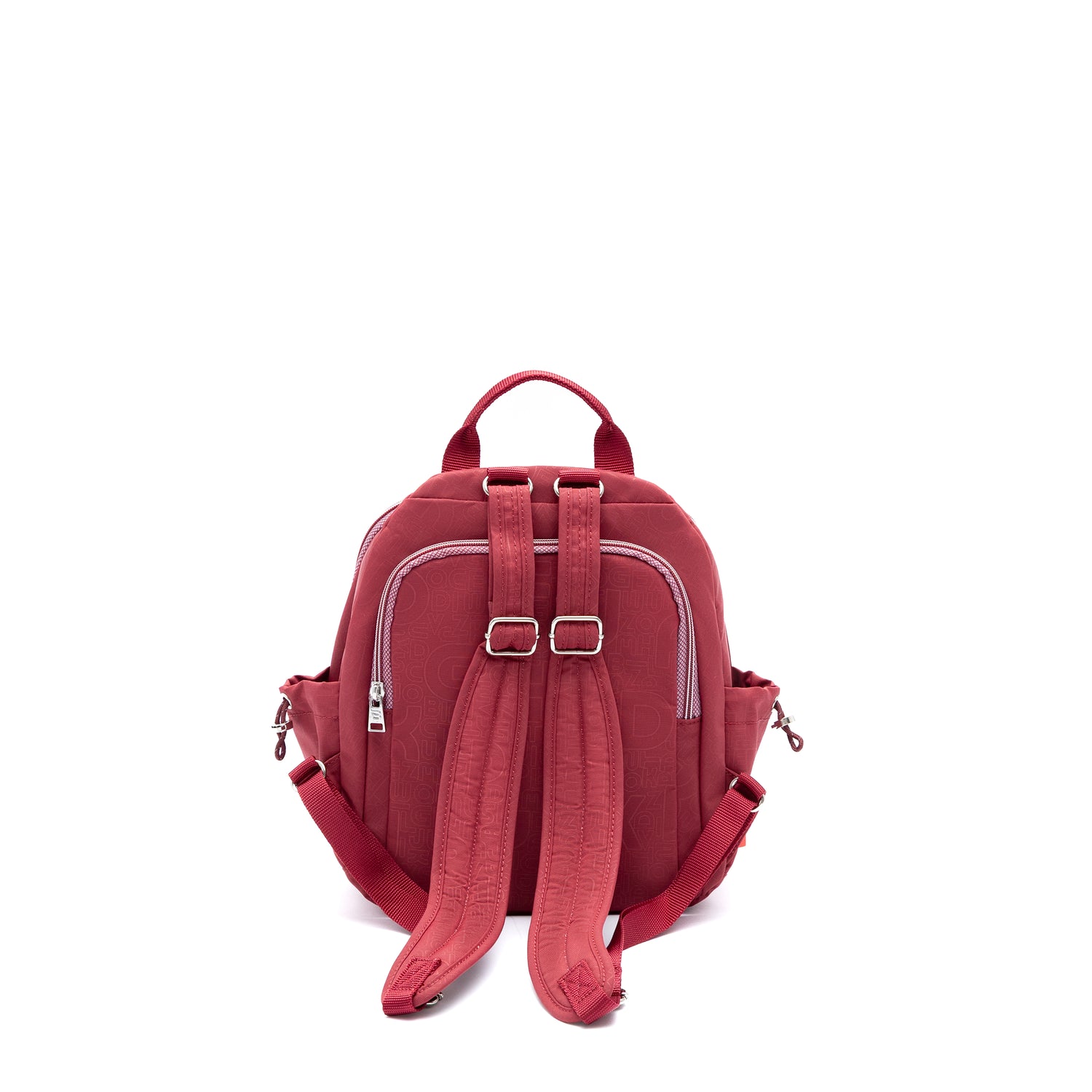 BFY2521-214 Tenor Dark Red Backpack Back