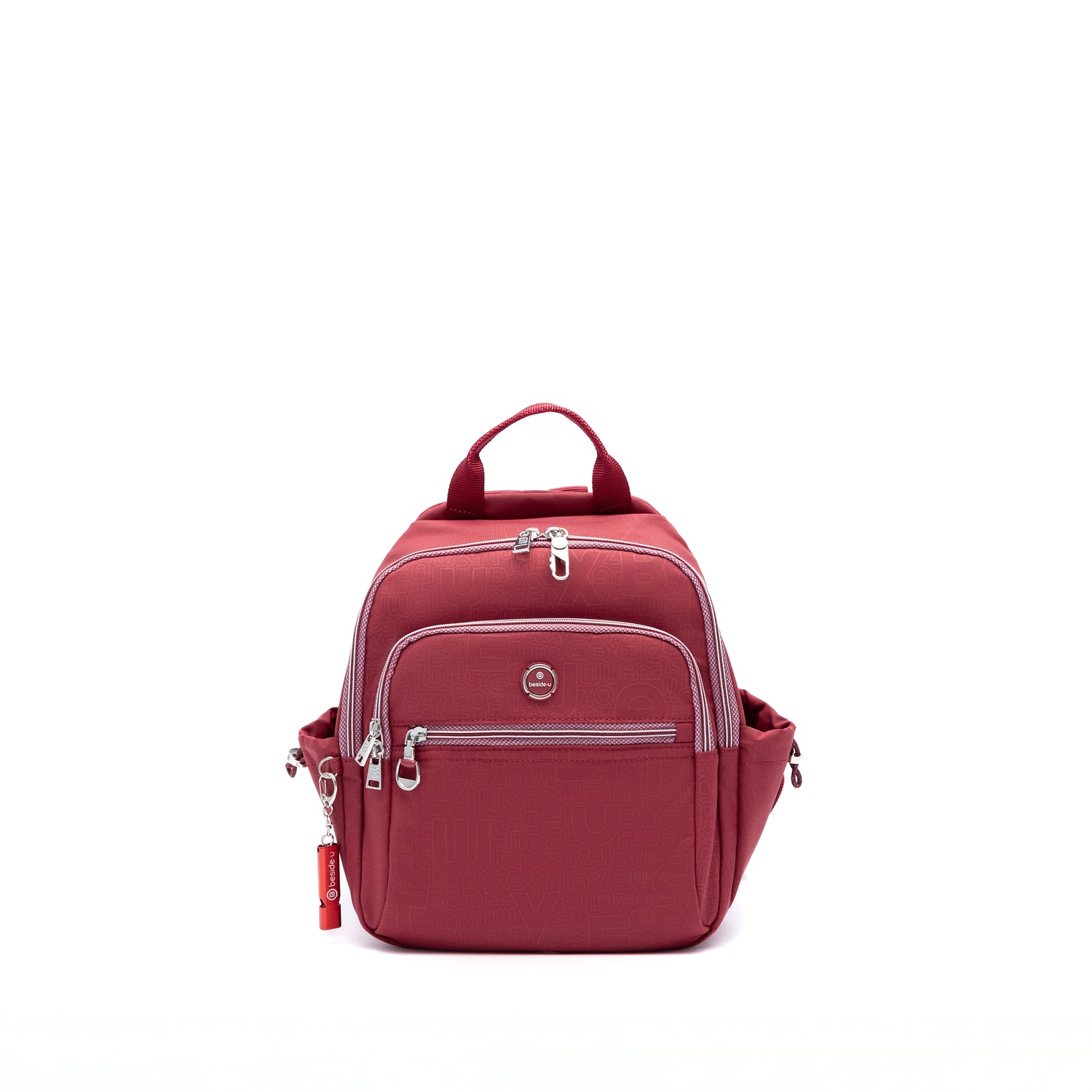 BFY2521-214 Tenor Dark Red Backpack Front